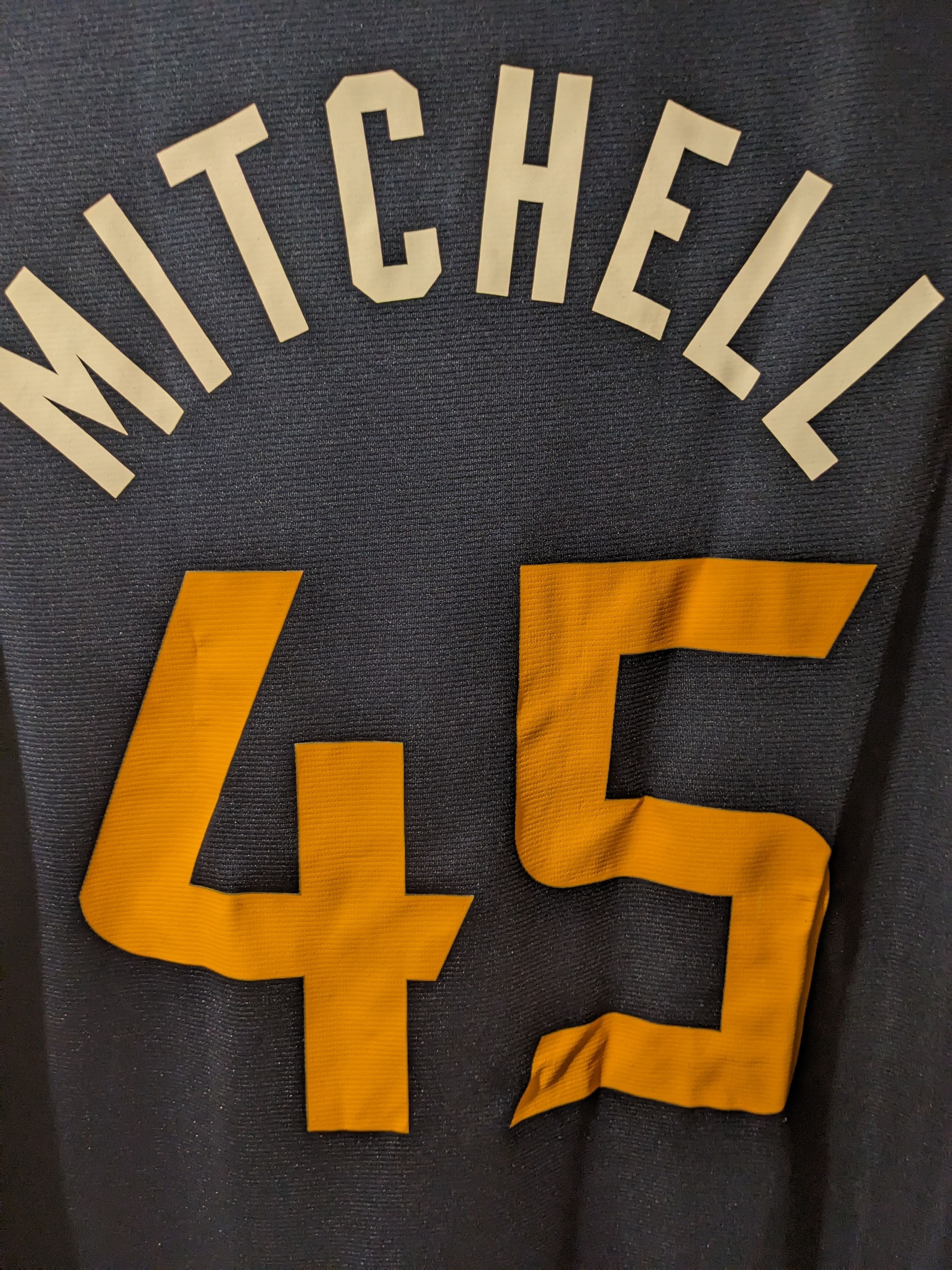 NBA Utah Jazz Donovan Mitchell NBA Blue Large Basketball Jersey Size US L / EU 52-54 / 3 - 7 Thumbnail