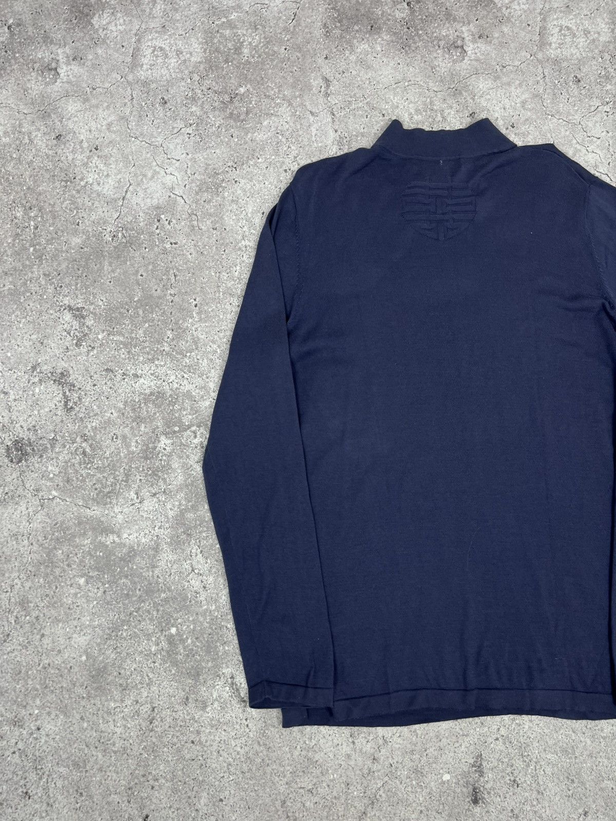 Shanghai Tang SHANGHAI TANG MEN'S LONG SLEEVE COTTON SWEATER Size US S / EU 44-46 / 1 - 14 Thumbnail