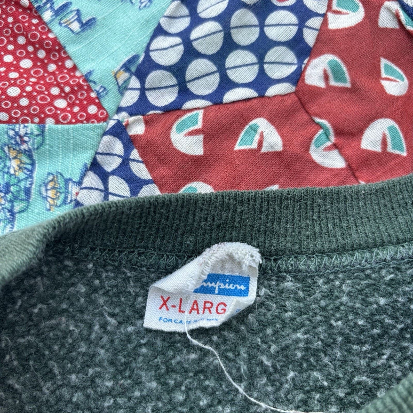 Champion Vintage 1970s Champion Blue Bar Michigan State Crewneck Size US M / EU 48-50 / 2 - 4 Thumbnail