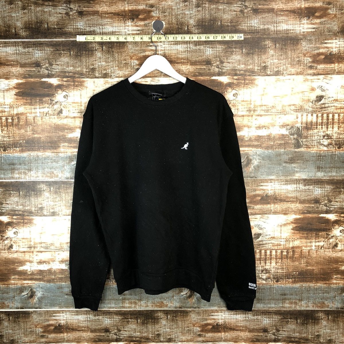 Kangol × Vintage Kangol vintage Black Sweatshirt #A2039 Size US L / EU 52-54 / 3 - 1 Thumbnail