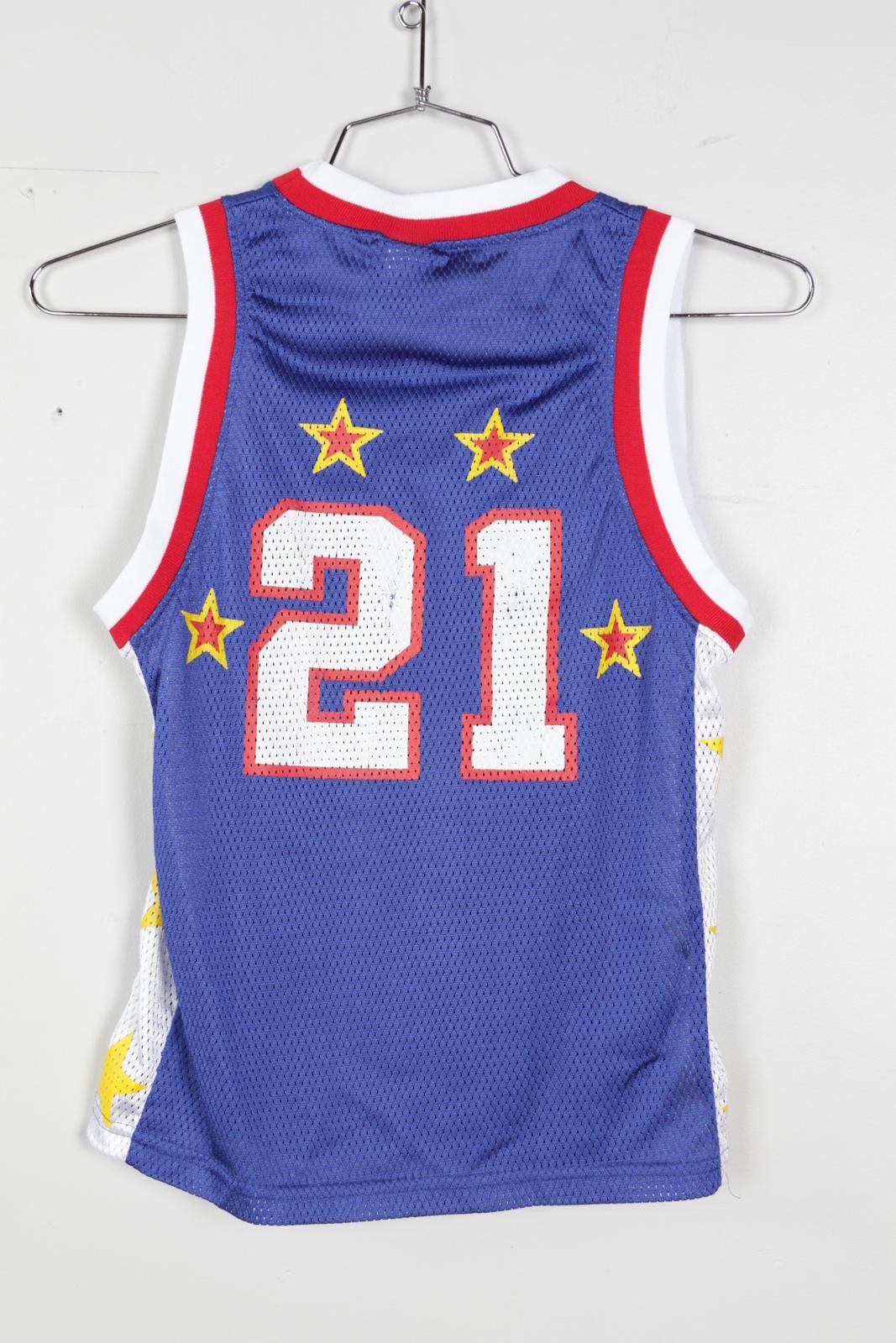 Harlem Globetrotters 00's Zia Graphics Harlem Globetrotters #21 Basketball Jersey Size US M / EU 48-50 / 2 - 2 Thumbnail