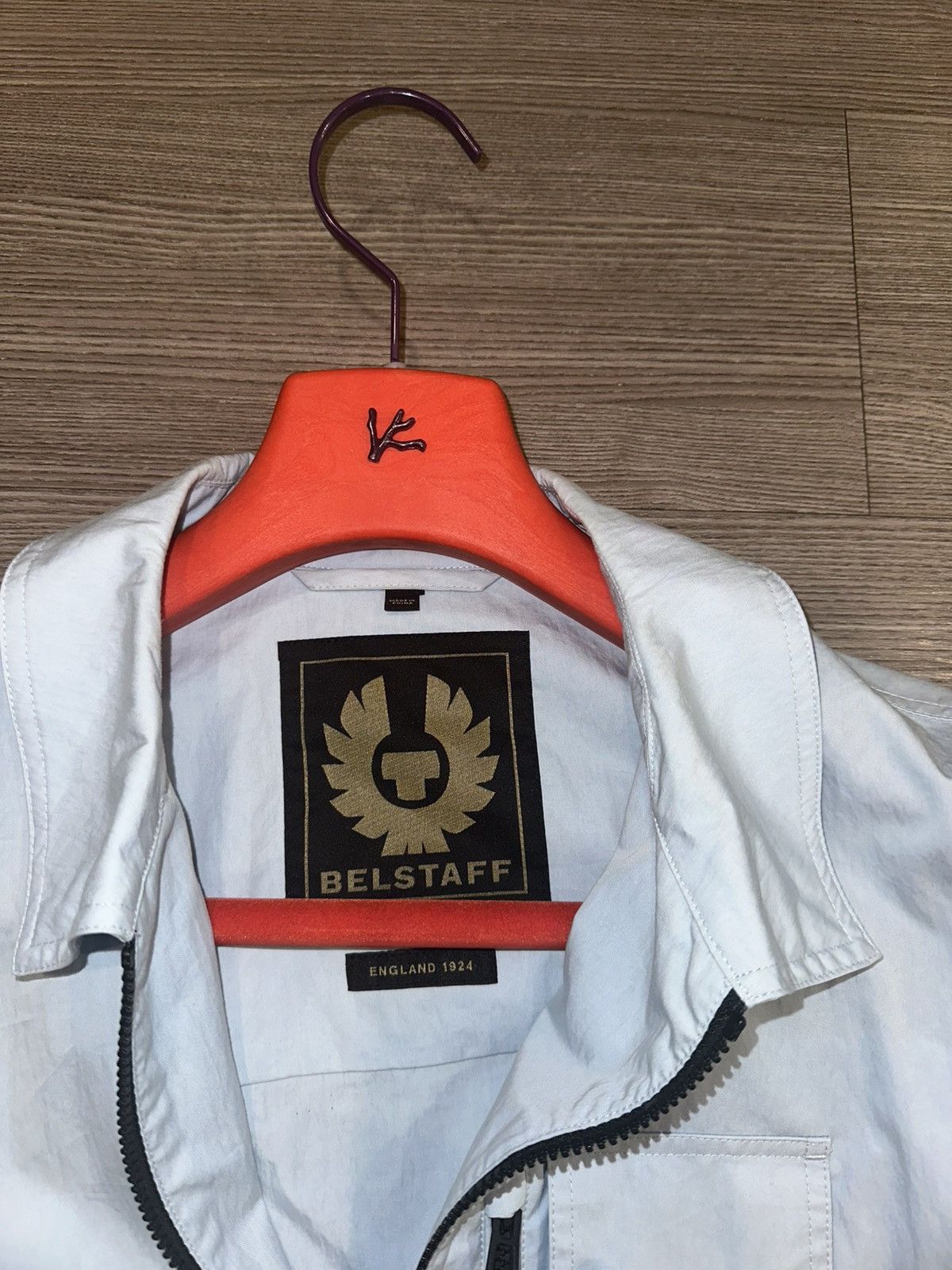 Belstaff Light blue belstaff windbreak jacket Size US XL / EU 56 / 4 - 4 Thumbnail