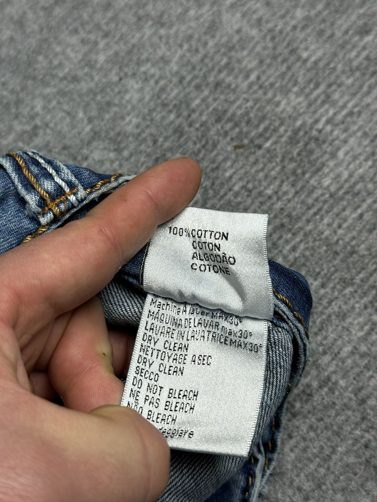 Japanese Brand Vintage Japanese brand Baggy denim y2k Size US 29 - 11 Thumbnail