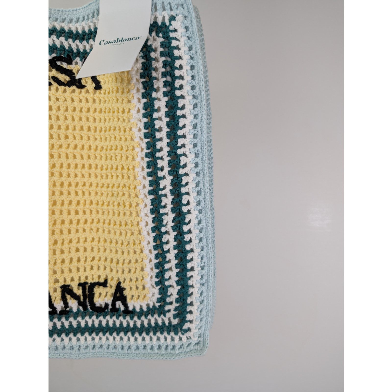 Casablanca o1rshd1 Size: OS / Knit Cotton Crochet Bag in Multicolor Size ONE SIZE - 6 Thumbnail