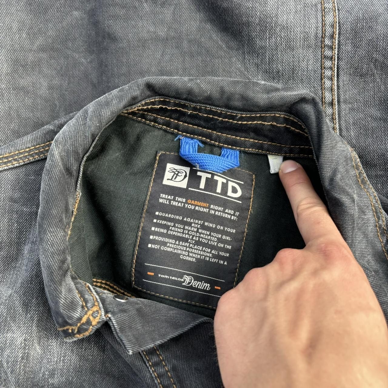 Japanese Brand × Vintage Denim jacket Size US M / EU 48-50 / 2 - 6 Thumbnail
