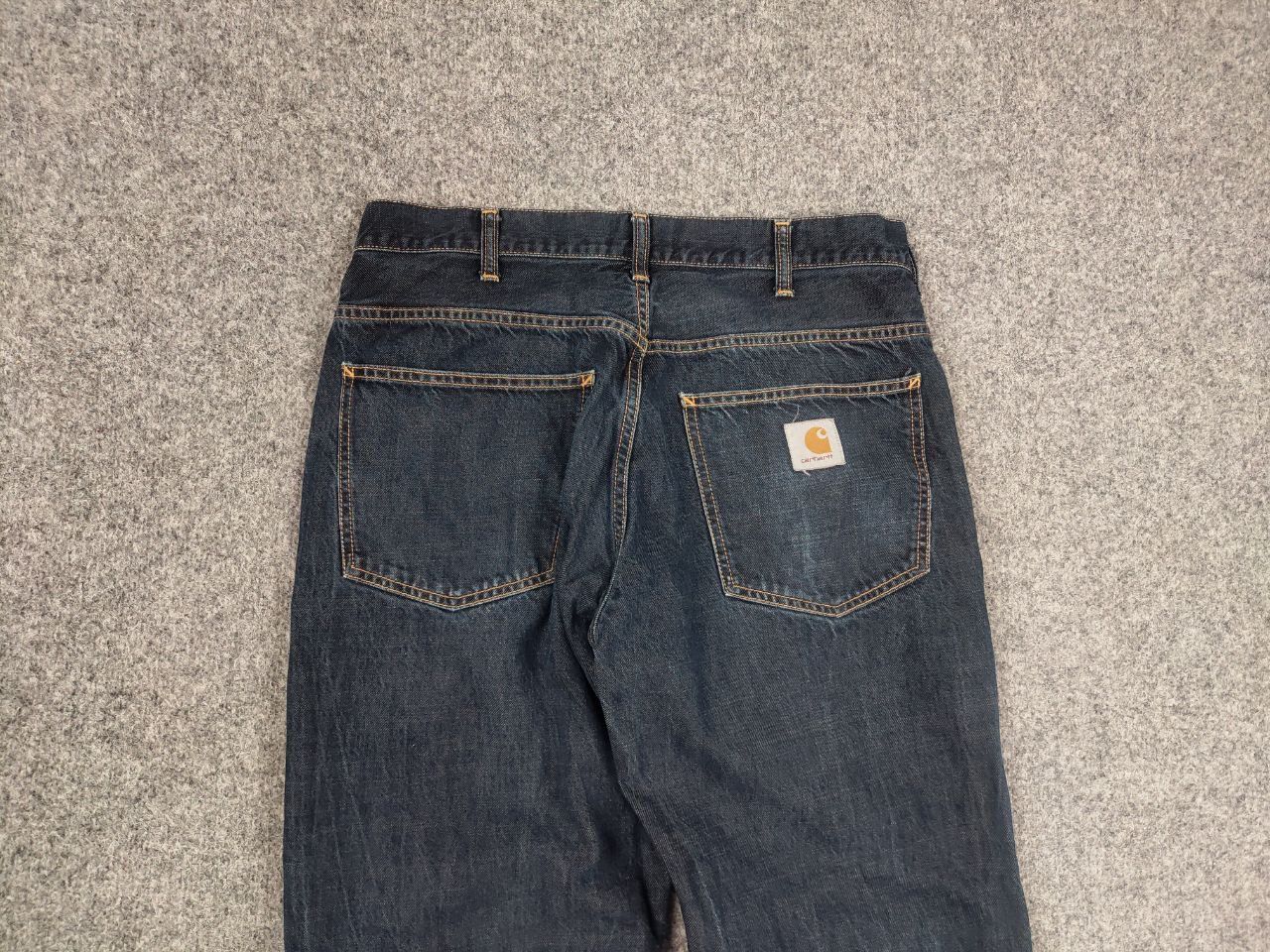Carhartt Vintage Carhartt Staff Dark blue Denim Pants USA Style Jeans Size US 32 / EU 48 - 10 Thumbnail