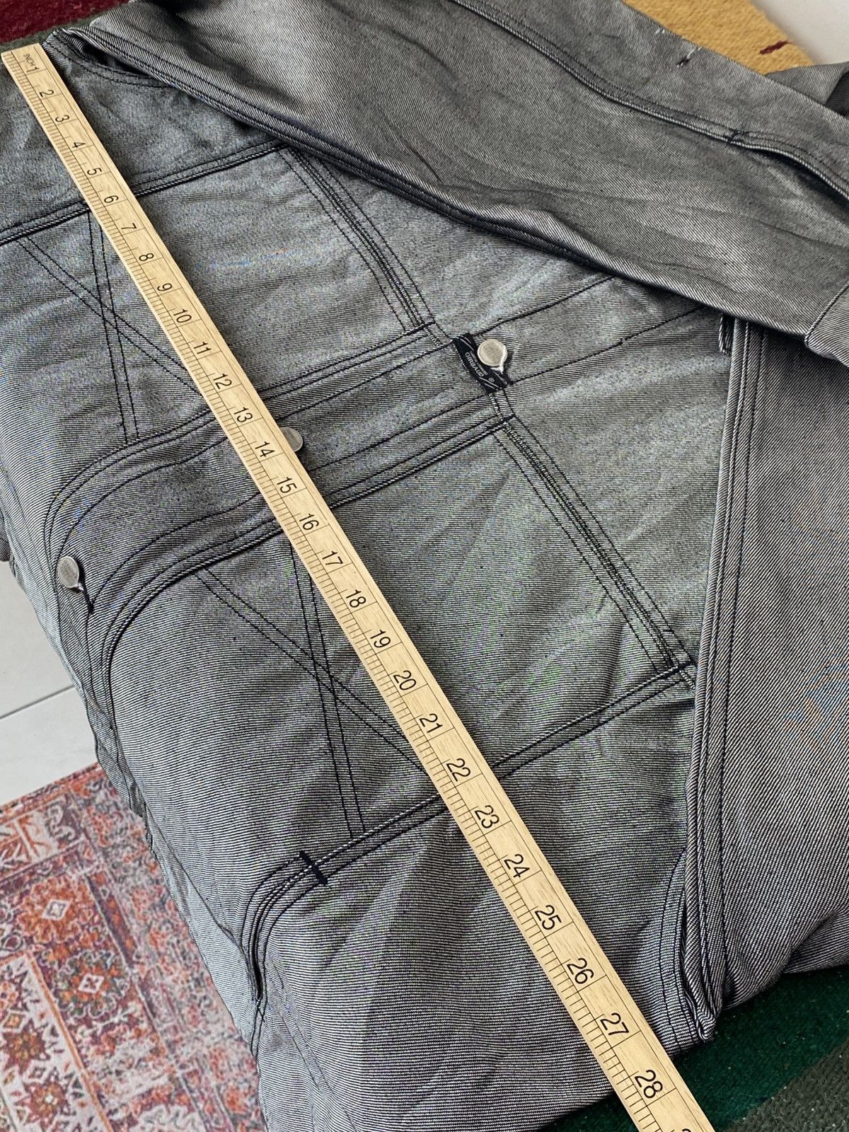 Marithe + Francois Girbaud Marithe Francois Girbaud Vintage 90s Oversized Denim Jacket Size US XXL / EU 58 / 5 - 5 Thumbnail
