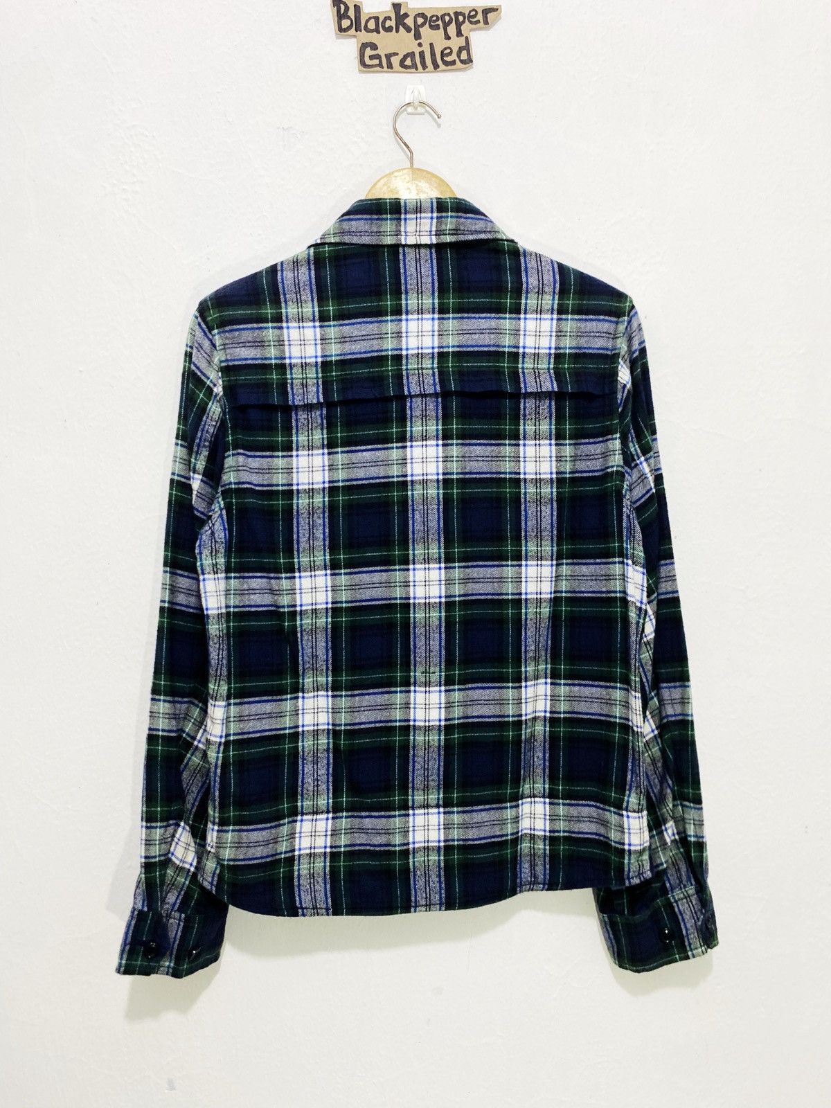Issey Miyake Cabane de Zucca by Issey Miyake Flanel Jacket Size US S / EU 44-46 / 1 - 7 Thumbnail