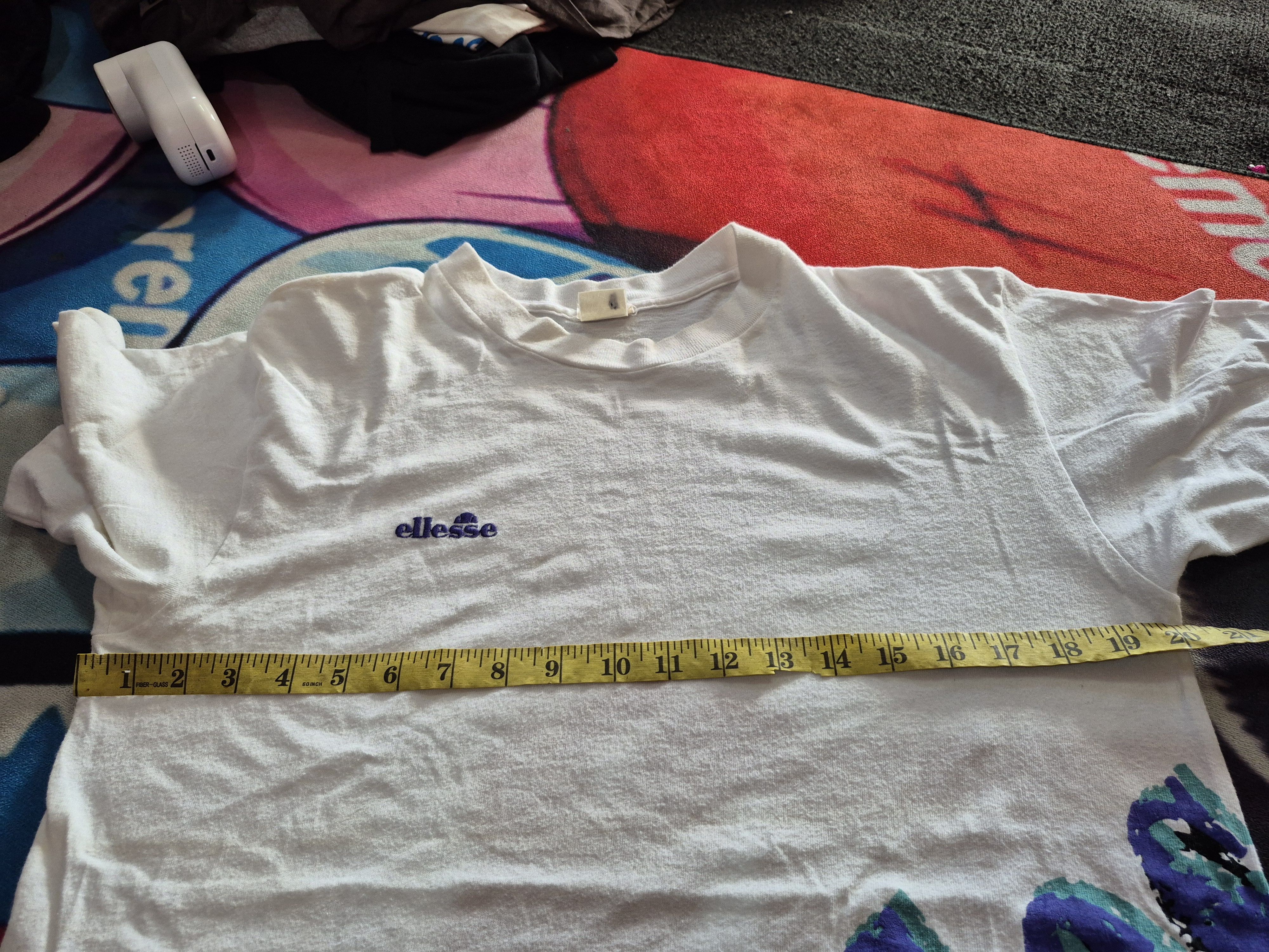 Ellesse 🔥 Vintage 90s Ellesse Side Print Big Logo Tee Size US M / EU 48-50 / 2 - 10 Thumbnail