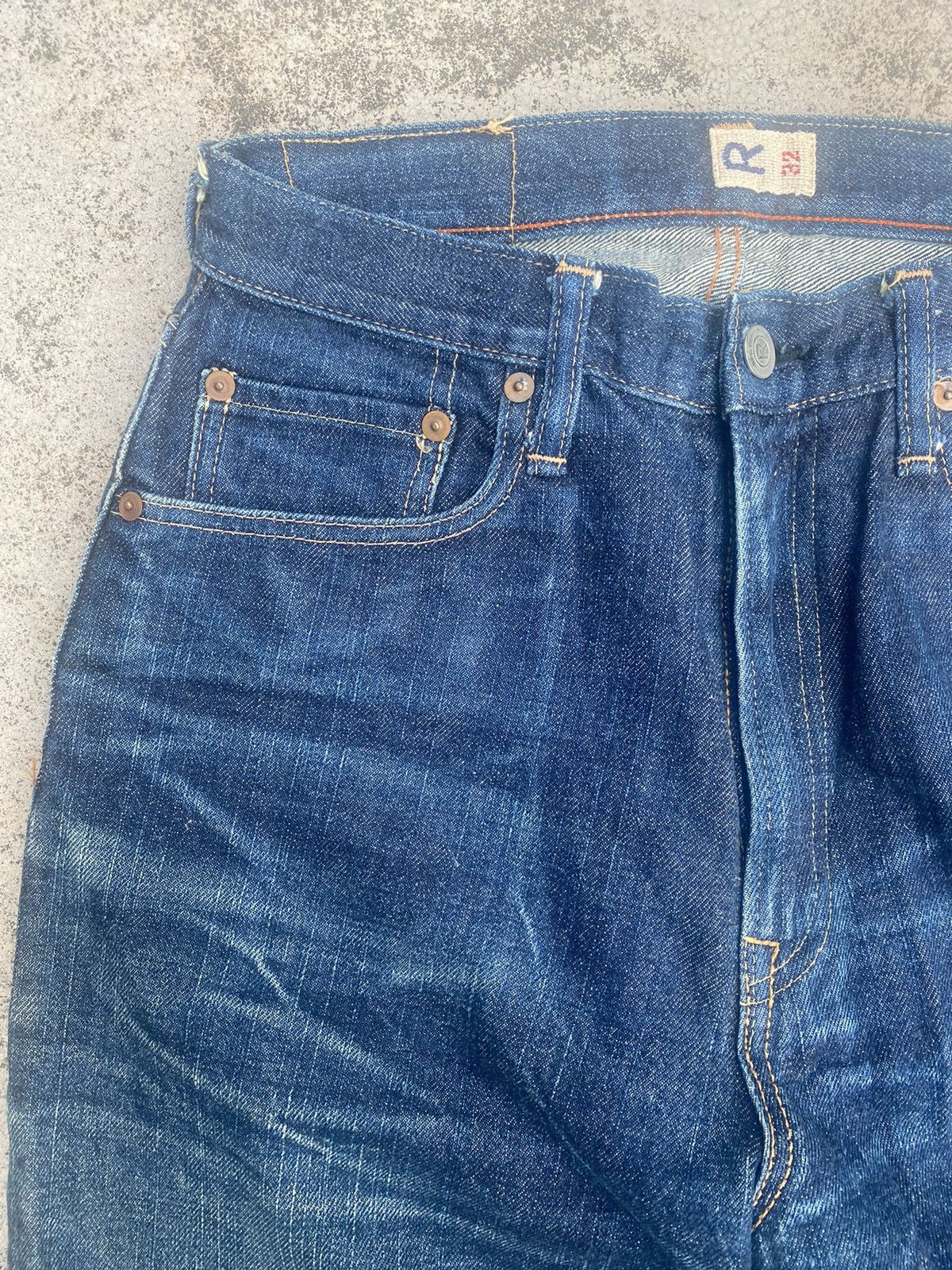45rpm × Japanese Brand Japanese Brand 45rpm Loose Clawmark Denim Size US 27 - 4 Thumbnail