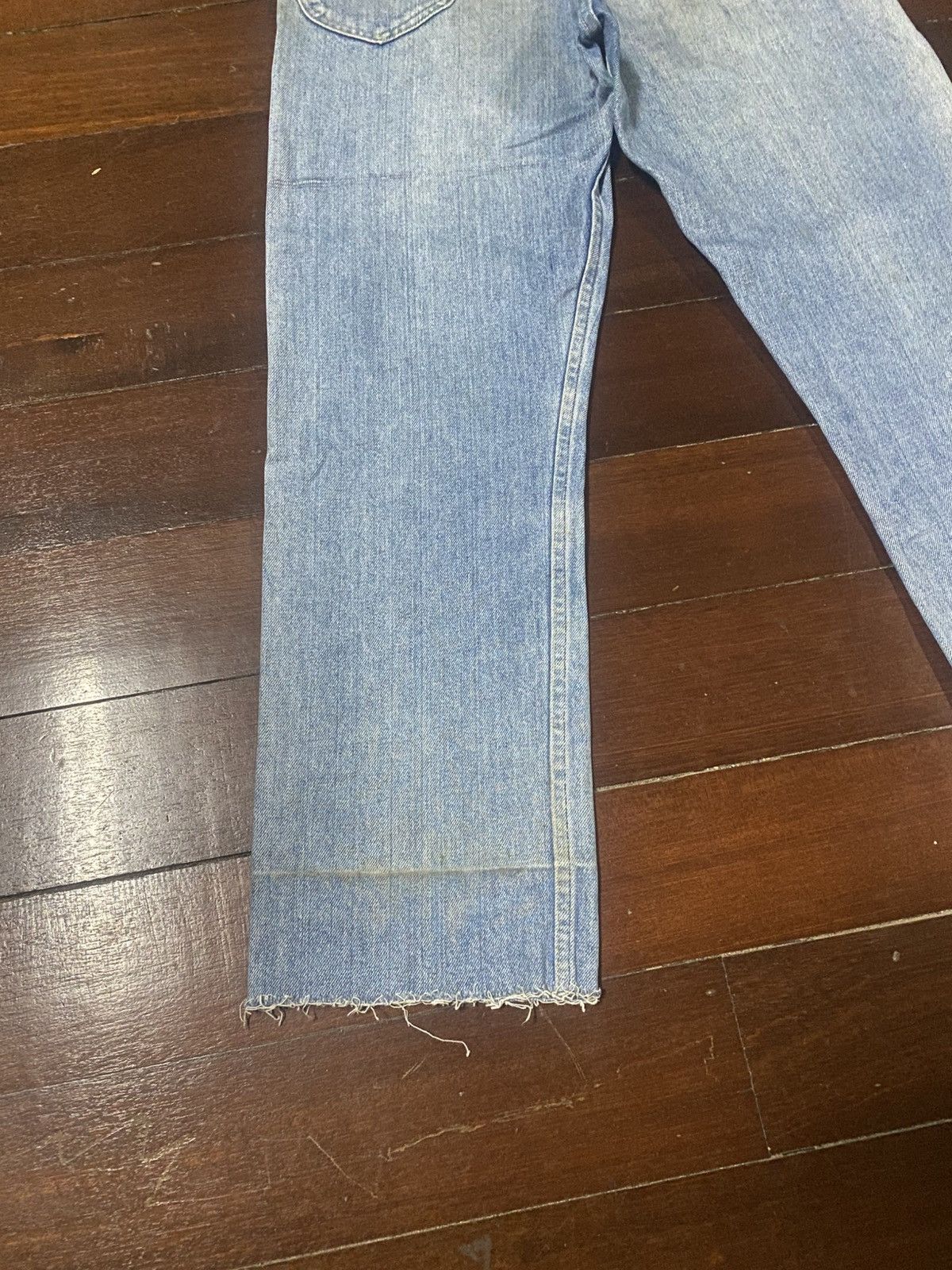 Lee Vintage 70s 80s Lee Riders Distressed mud wash rusty Size US 32 / EU 48 - 12 Thumbnail