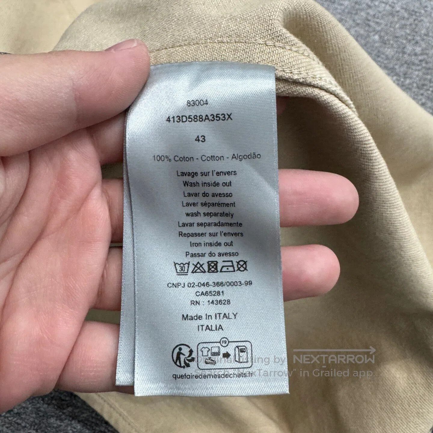 Dior Dior size43 Worn-out, retro denim jacket| Size US XS / EU 42 / 0 - 5 Thumbnail