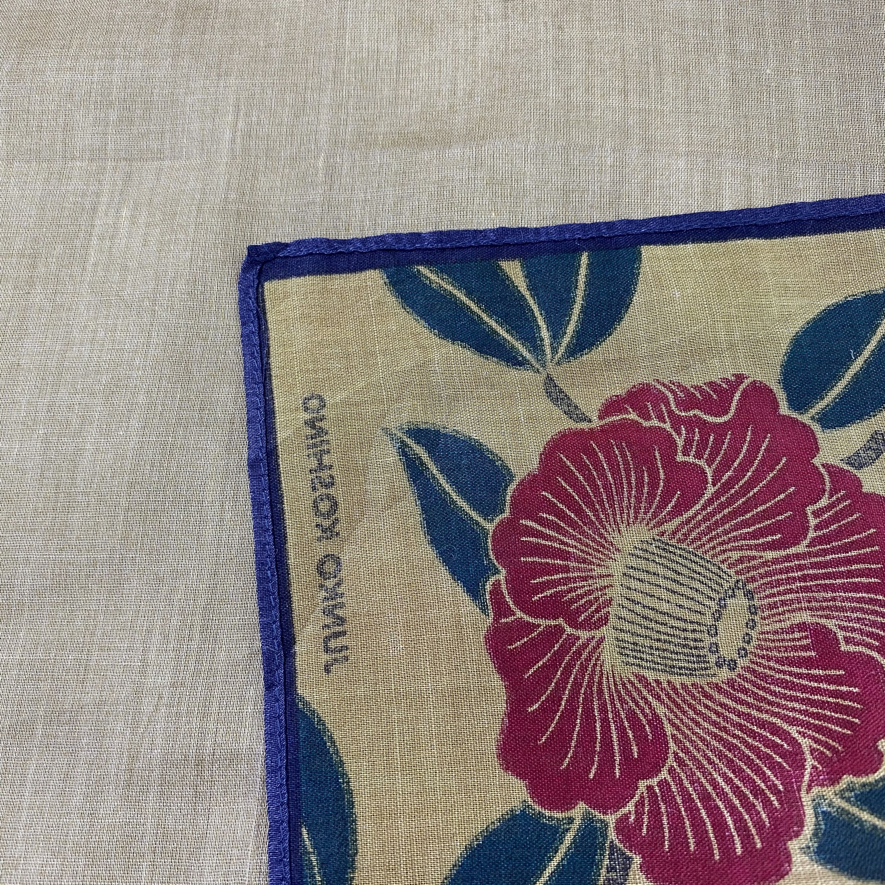 Japanese Brand Junko Koshino Handkerchief / Bandana / Neckerchief-B1377 Size ONE SIZE - 6 Thumbnail