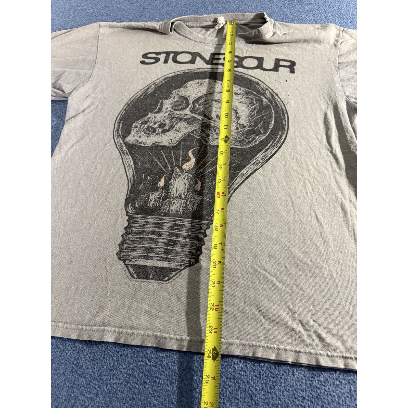 Delta Vintage Stone Sour Rock Band Grey T-Shirt Size M Size US M / EU 48-50 / 2 - 3 Thumbnail