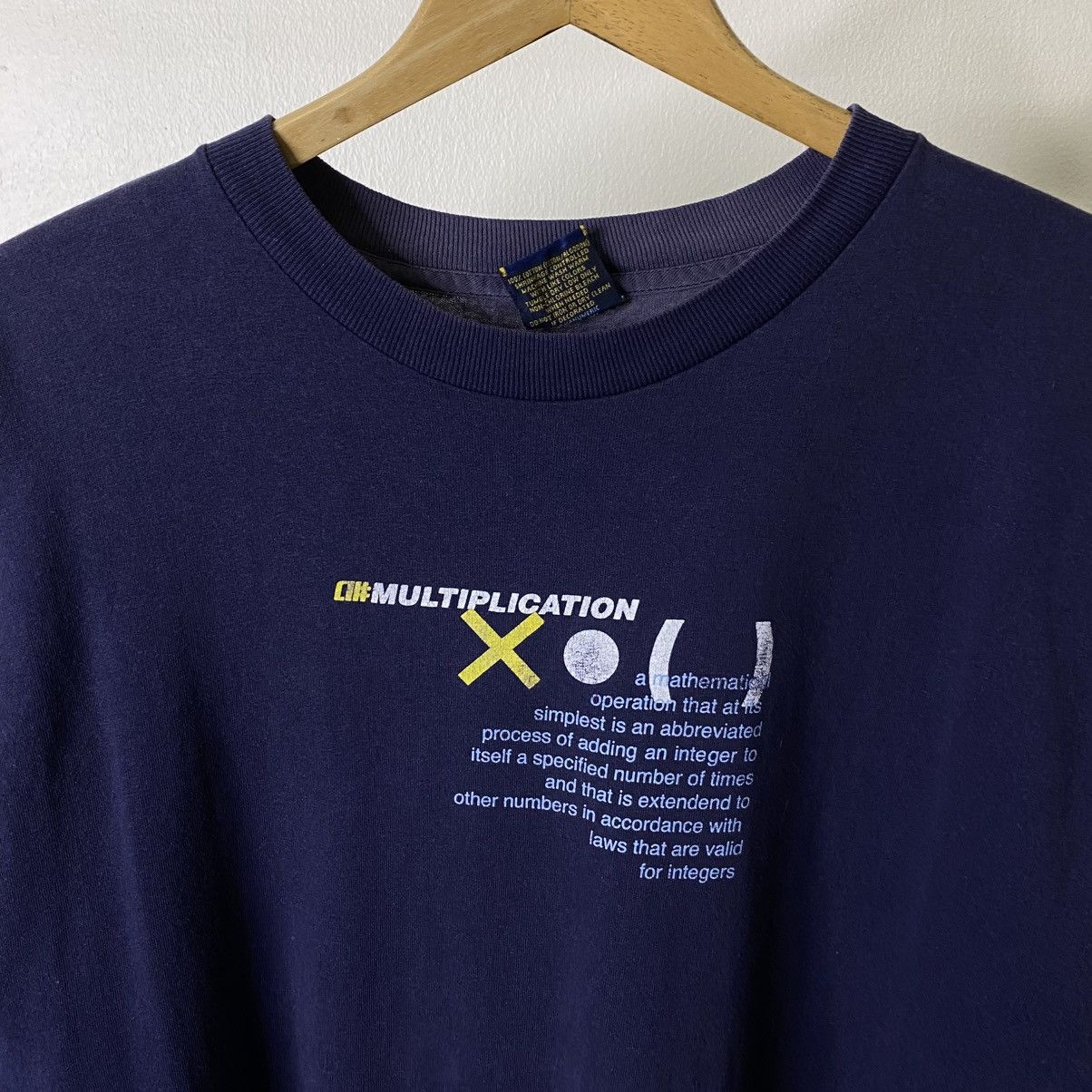 Alphanumeric Vintage 1990s Alphanumeric LS T Shirt Size US XL / EU 56 / 4 - 2 Thumbnail