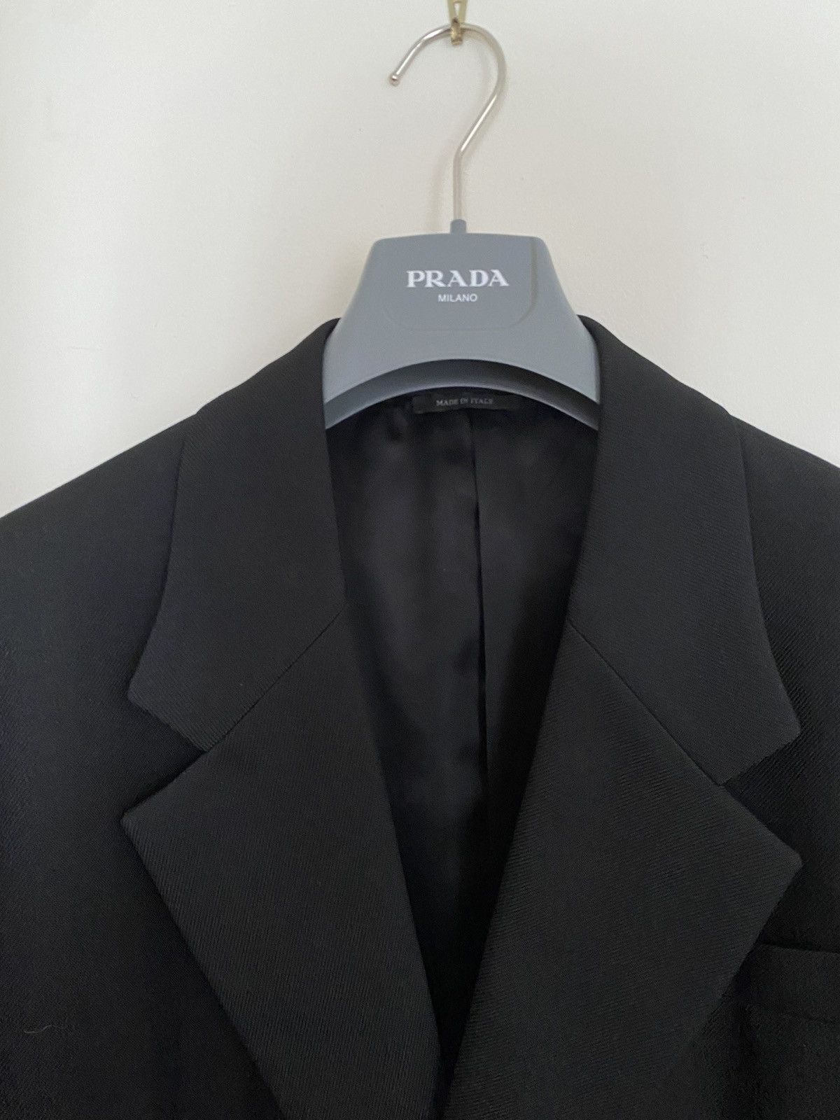 Prada Prada F/W 2018 Single Breasted Twill Coat Size US M / EU 48-50 / 2 - 4 Thumbnail
