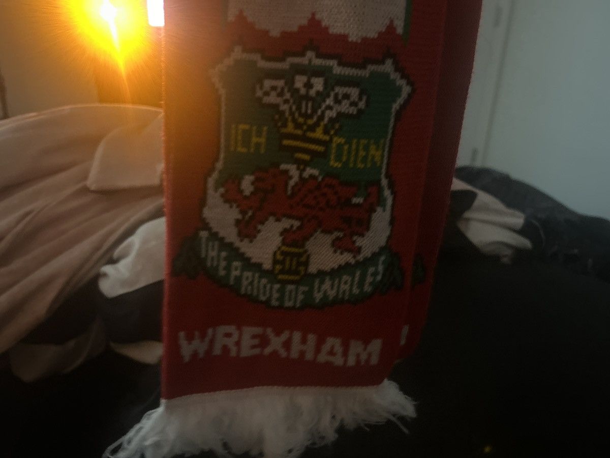 Chelsea Soccer Wrexham A.F.C Scarf Size ONE SIZE - 2 Thumbnail