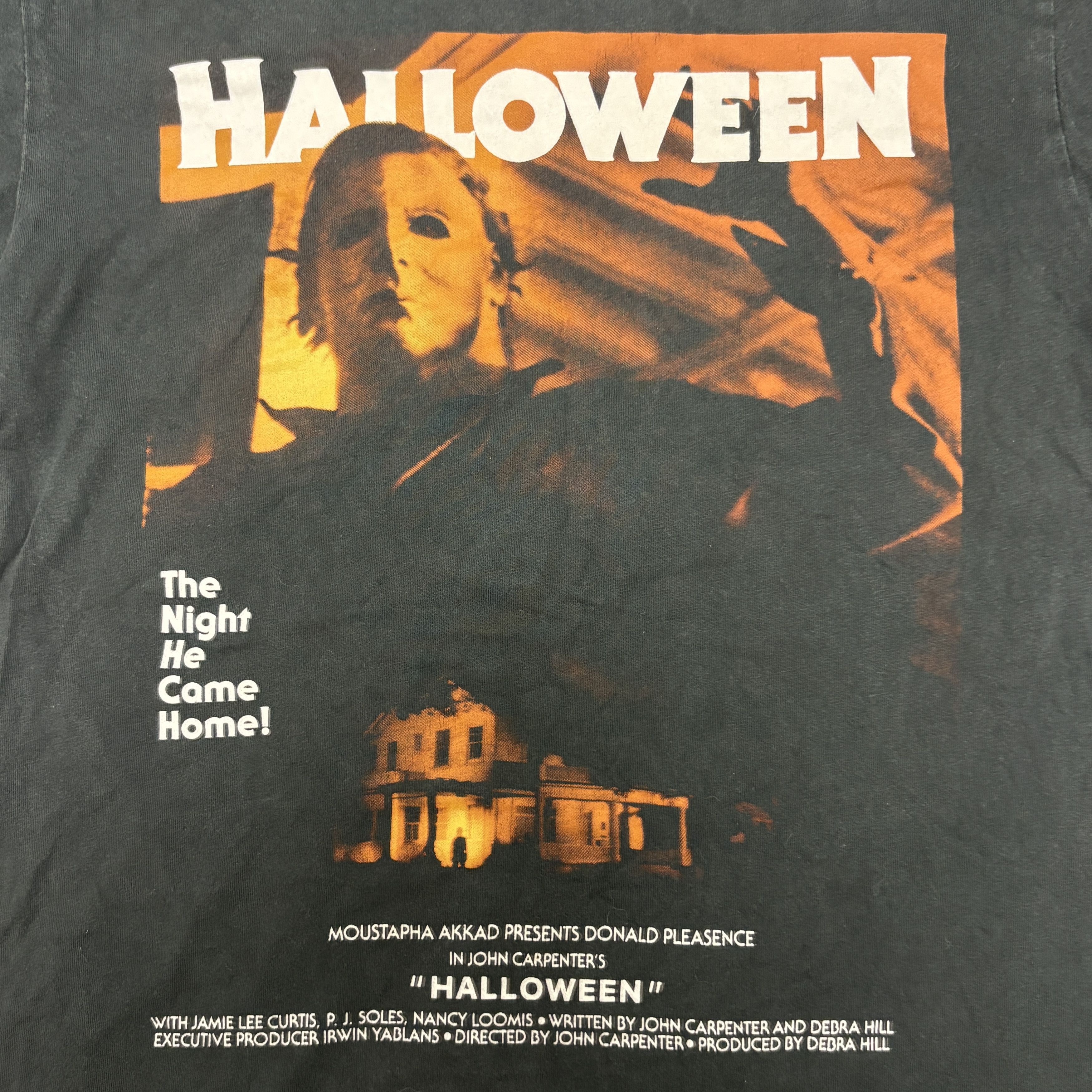 Vintage Halloween Shirt Horror Movie Promo Michael Myers Cinema Film Size US S / EU 44-46 / 1 - 4 Thumbnail