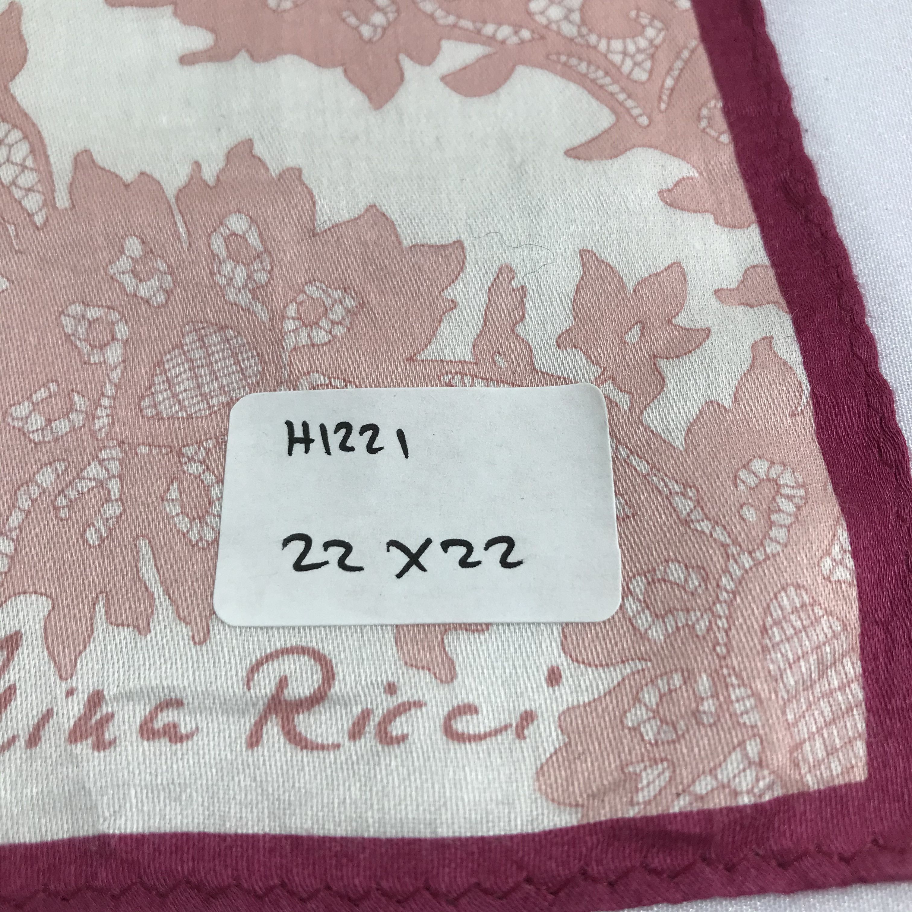 Nina Ricci Nina Ricci Handkerchief Neckerchief Bandana H1221 Size ONE SIZE - 5 Thumbnail