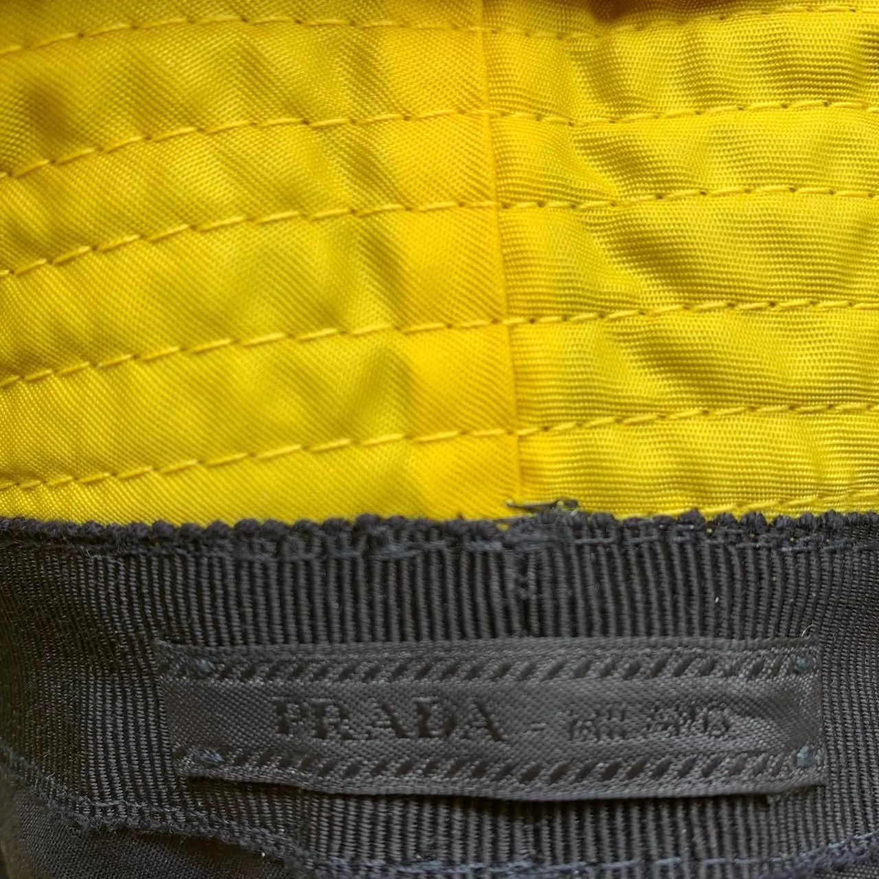 Prada Prada Yellow Bucket Hat L 95 New Size ONE SIZE - 6 Thumbnail