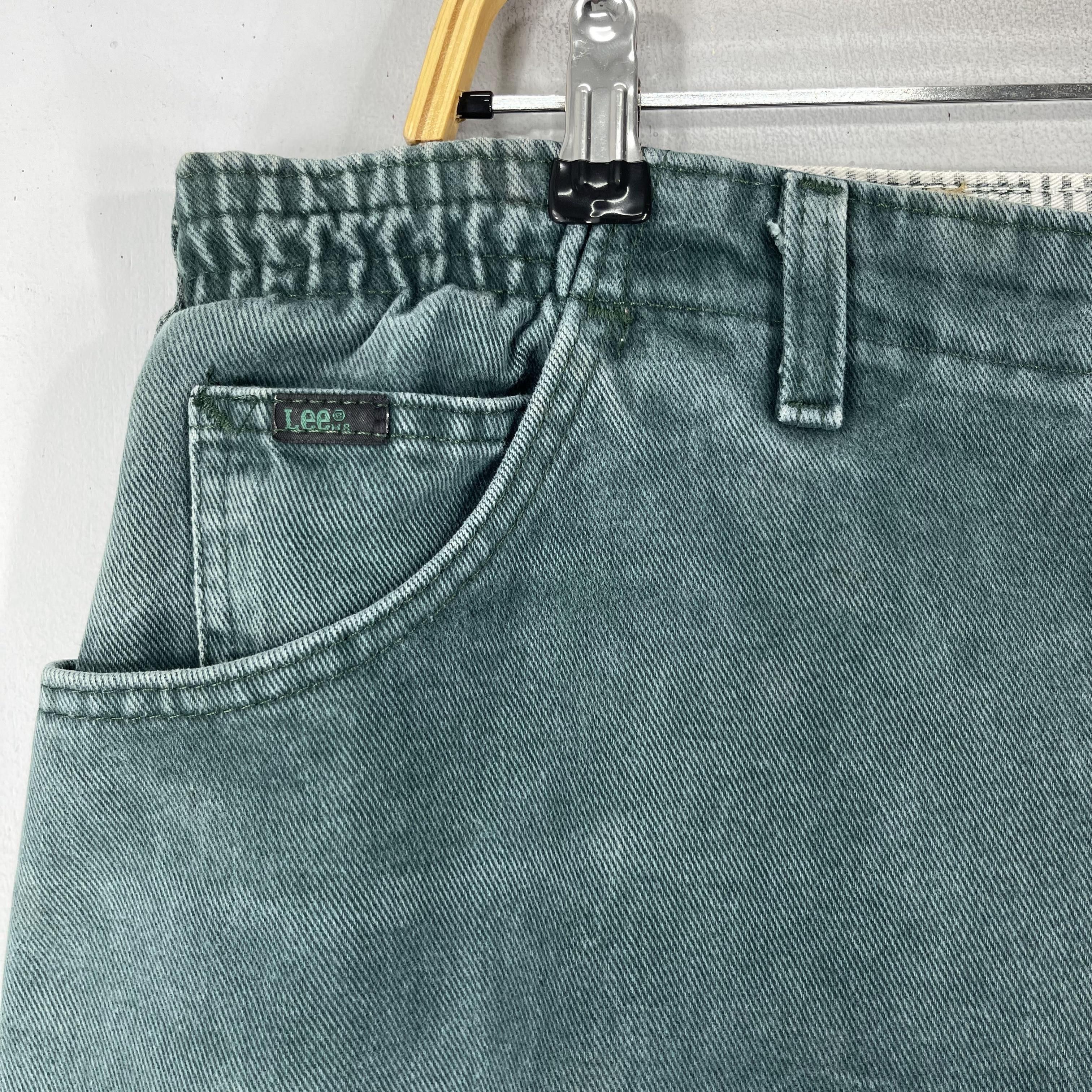 Lee × Vintage Size 37 Vintage Distressed Lee High Waisted Petite Jeans Size 37" - 3 Thumbnail