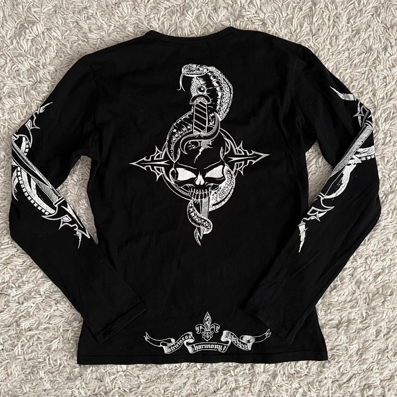 Faith Connexion FAITH CONNECTION T-shirt goth rock strass & imprimés Size US M / EU 48-50 / 2 - 4 Thumbnail
