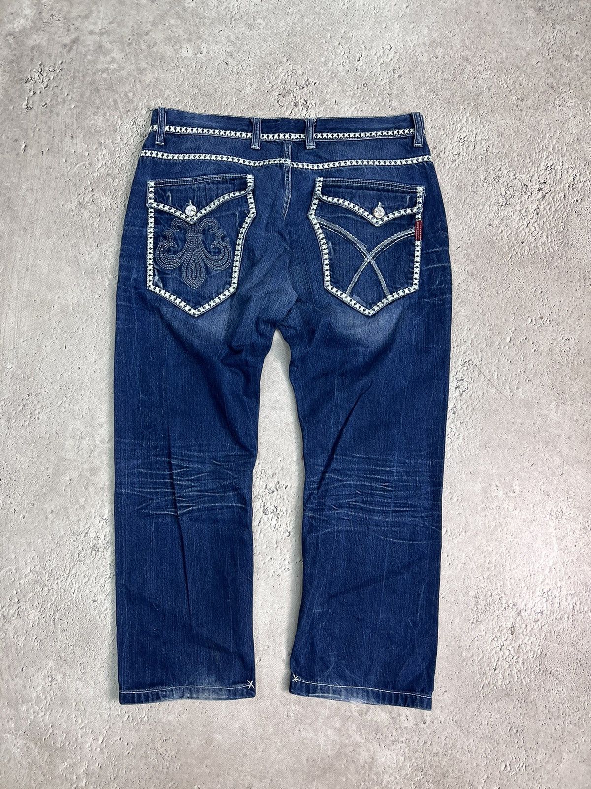 Japanese Brand × True Religion Vintage True Religion STYLE Straight LOW WAIST Jeans Size US 36 / EU 52 - 8 Thumbnail