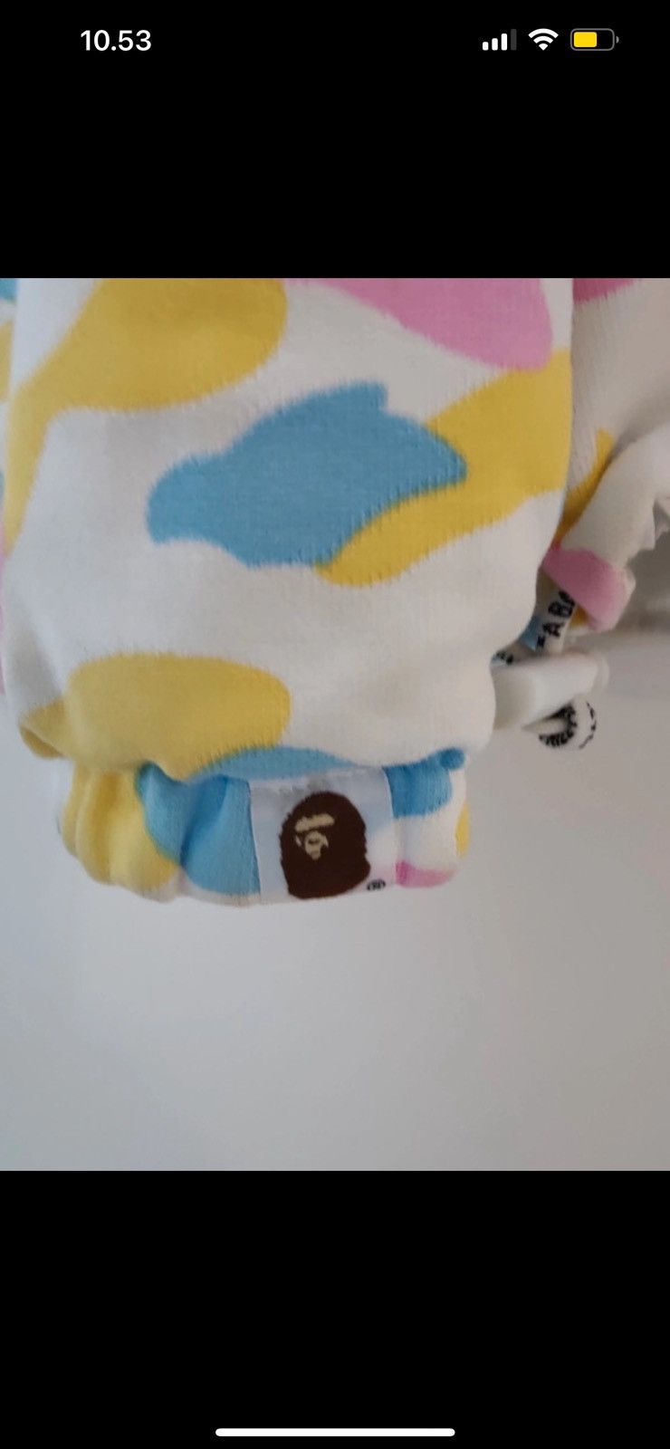 Bape × Nigo Early 2000’s Bape Cotton Candy Reversible Hoodie Jacket Size US M / EU 48-50 / 2 - 7 Thumbnail