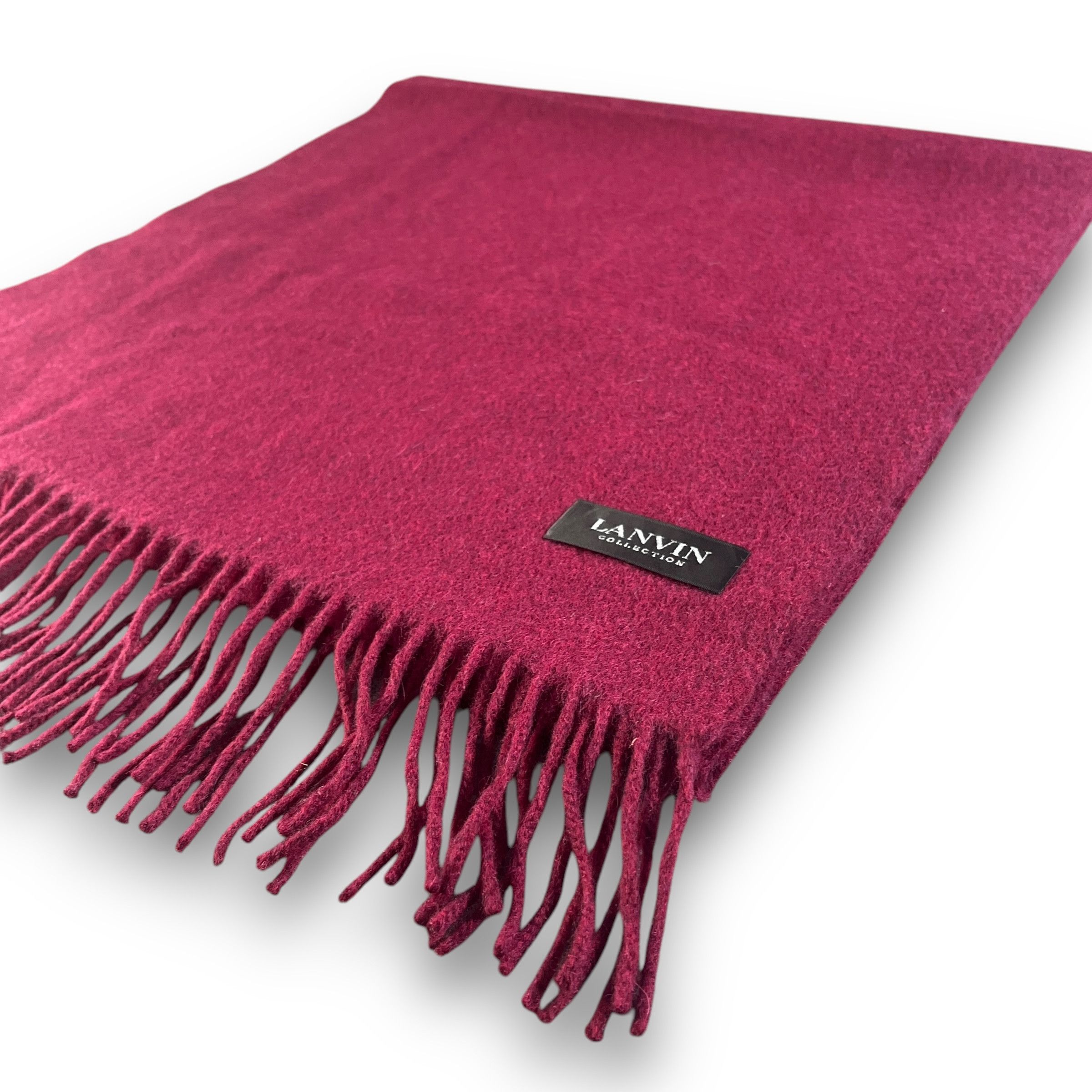 Lanvin Vintage Lanvin Scarf / Muffler / Neckwear T1073 Size ONE SIZE - 8 Thumbnail
