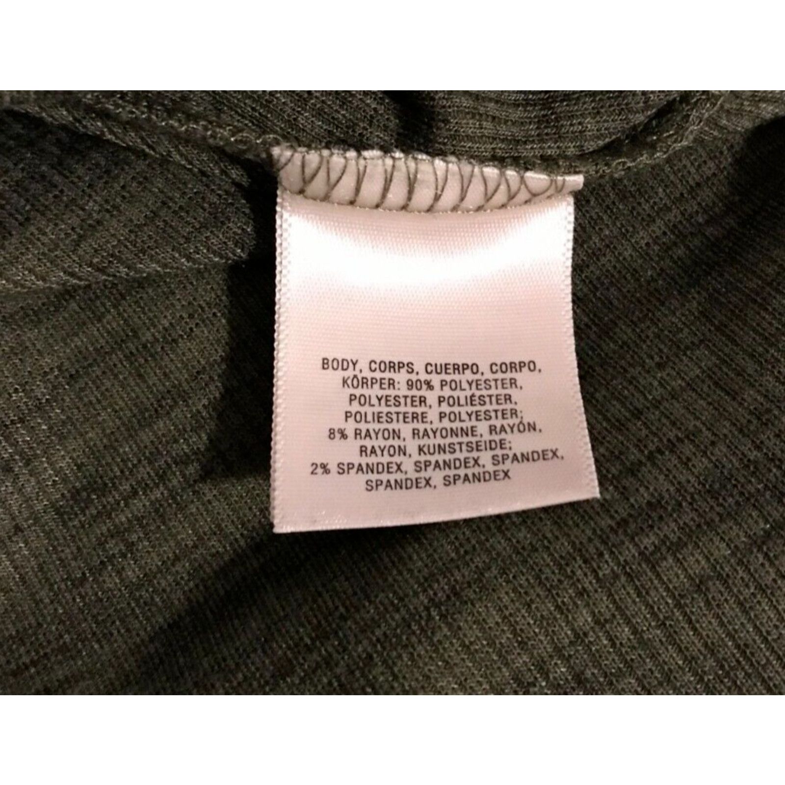 Anthropologie Anthropologie Pure+Good Cowlneck Green Ribbed Tunic Dress Size S / US 4 / IT 40 - 8 Thumbnail