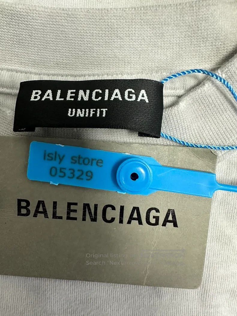 Balenciaga Balenciaga Rock Band Series Lightning Logo Pattern Printed Size US L / EU 52-54 / 3 - 4 Thumbnail