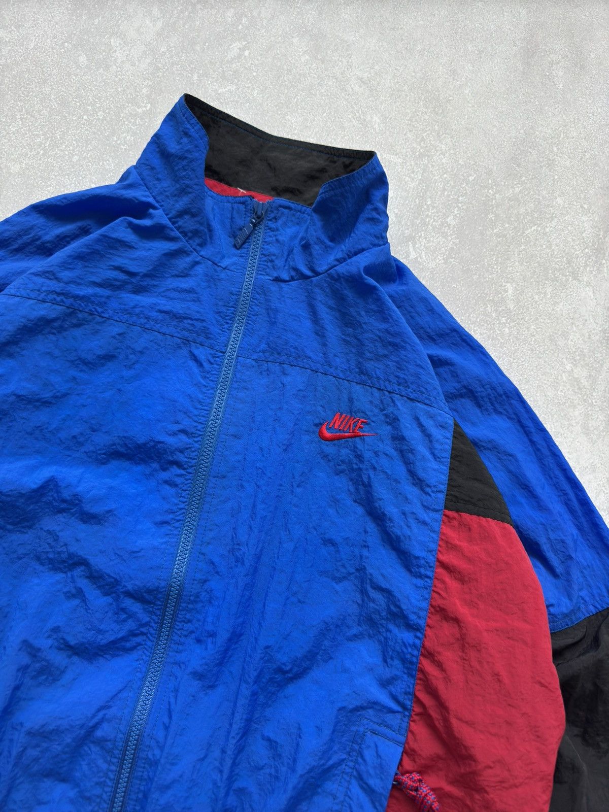 90s Vintage Nike Cross Training Nylon Top Track Jacket Logo