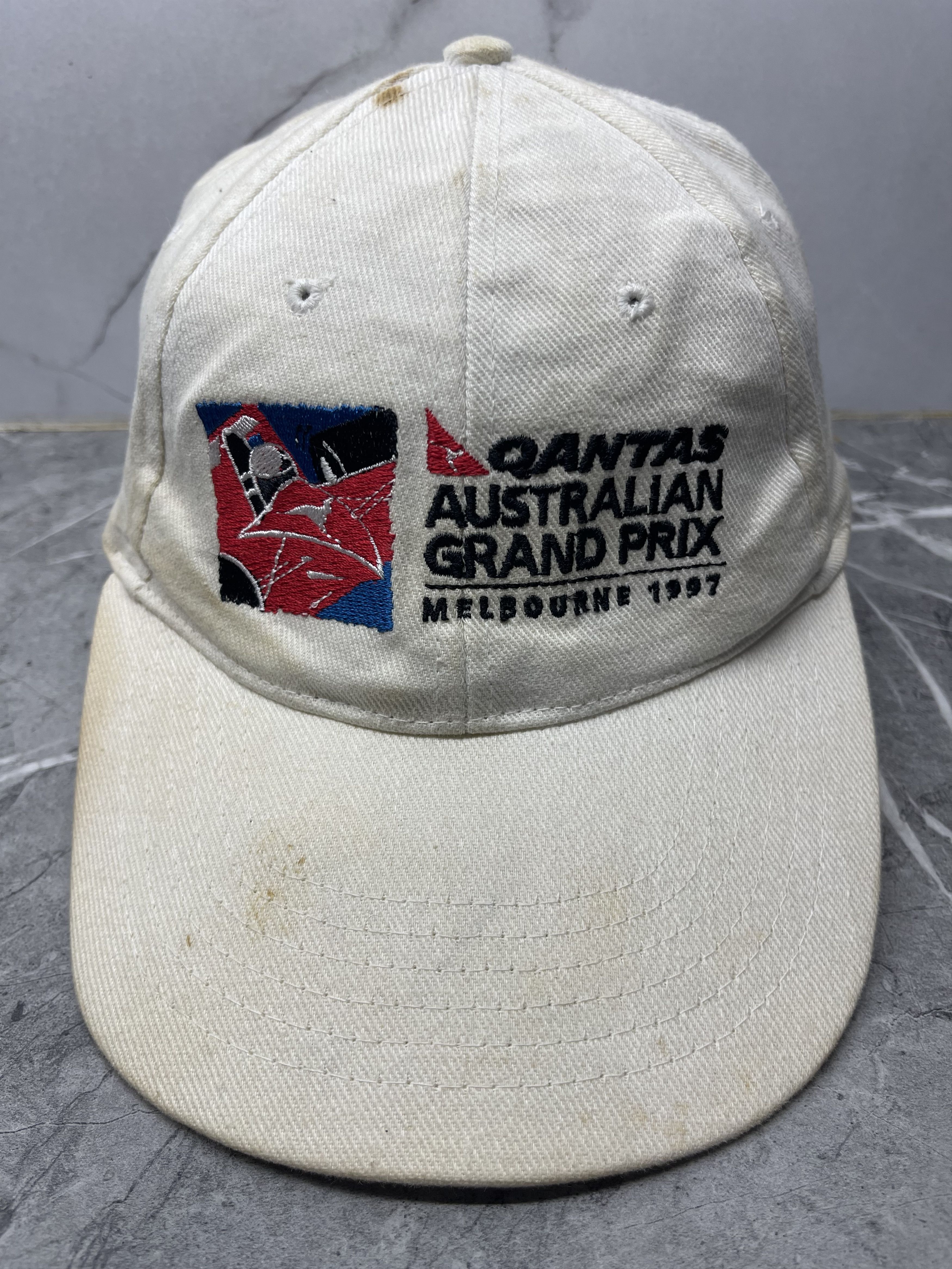 Formula 1 Vintage Qantas Australian Grandprix 1997 Cap Hat Size ONE SIZE - 2 Thumbnail