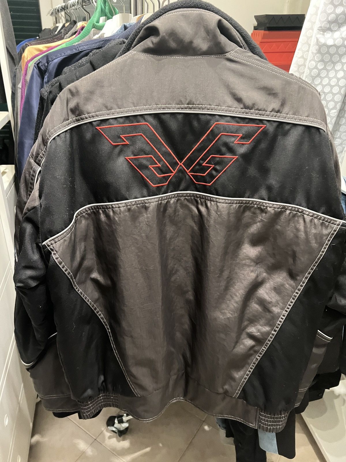 Givenchy Givenchy x Rare Spirit SS2020 multi logo motorcycle jacket Size US M / EU 48-50 / 2 - 12 Thumbnail