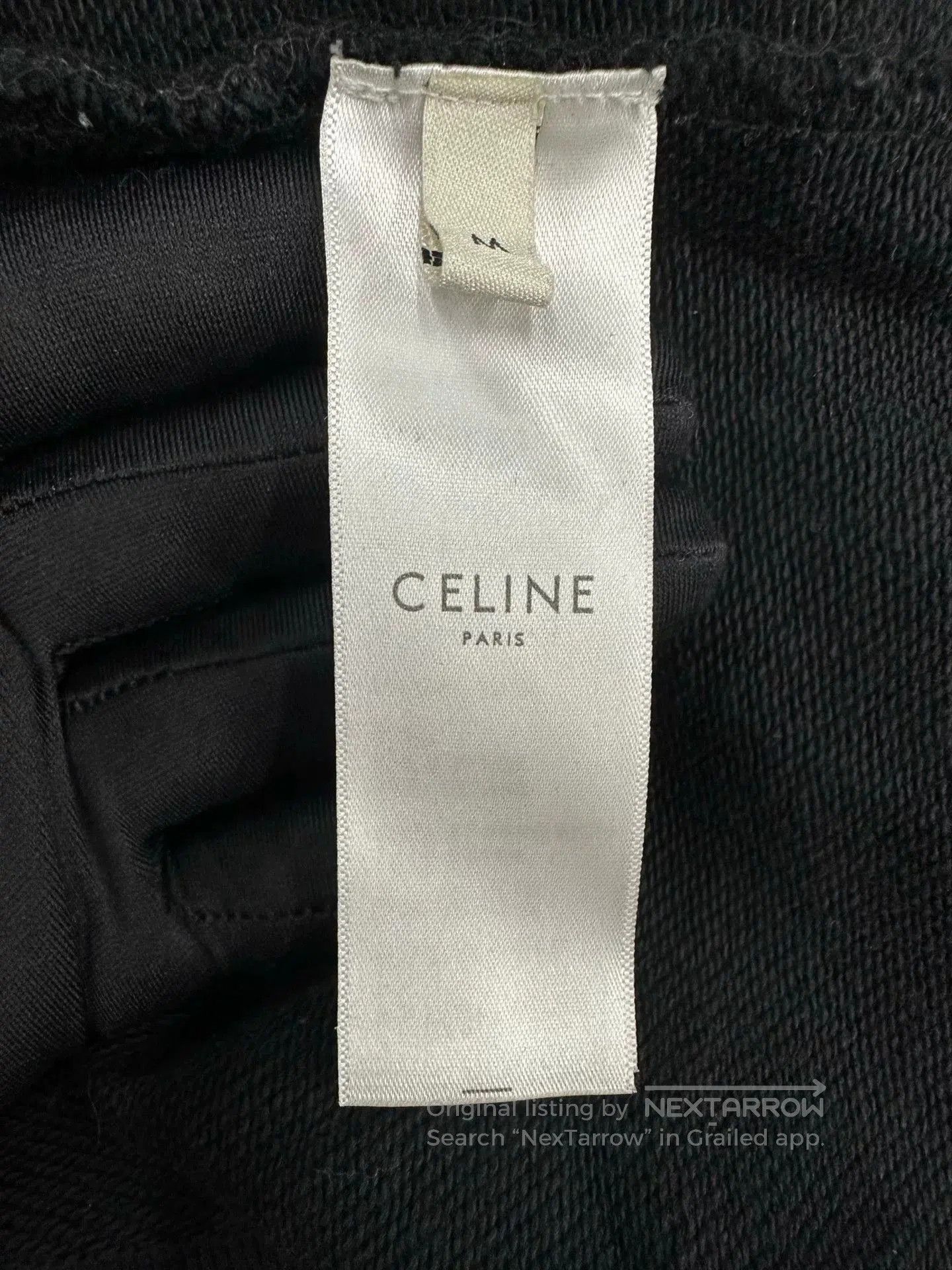 Celine Celine Large Back Logo Black Hoodie. Size US M / EU 48-50 / 2 - 3 Thumbnail