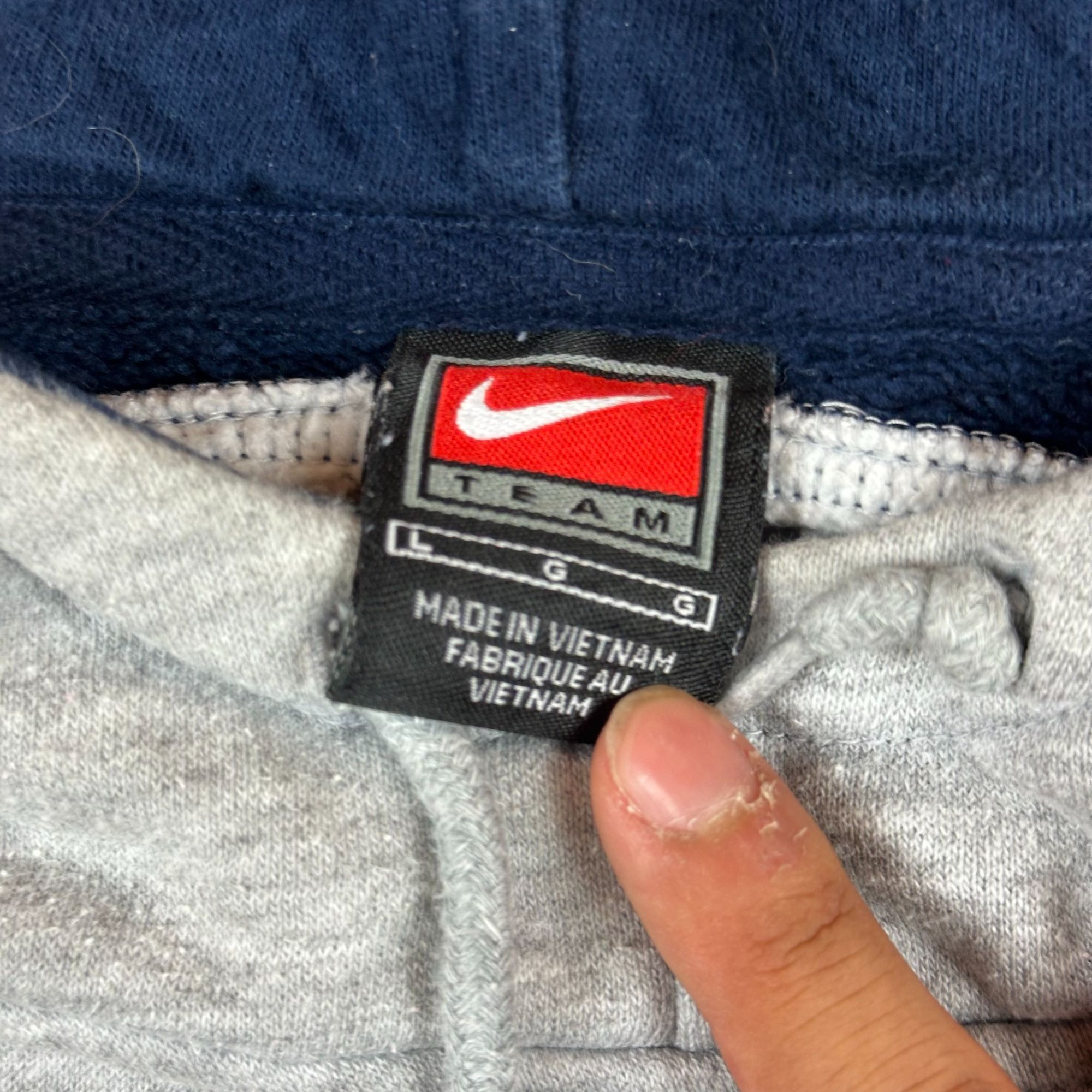Nike Nike Team Penn State Hoodie L Gray & Navy Pullover Sweatshir Size US L / EU 52-54 / 3 - 3 Thumbnail