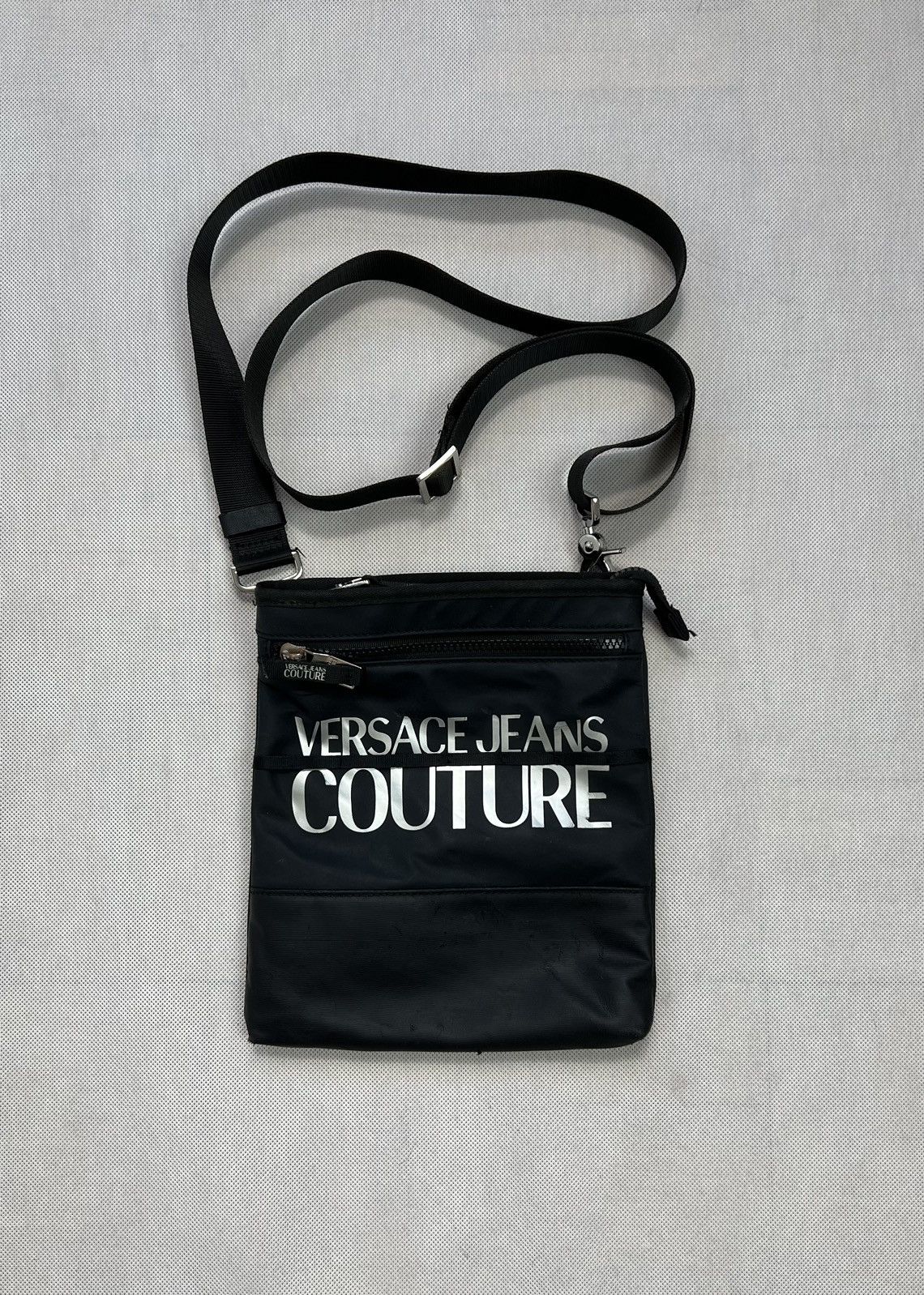 Versace Jeans Couture Bag Versace Jeans Couture big logo black Size ONE SIZE - 1 Thumbnail
