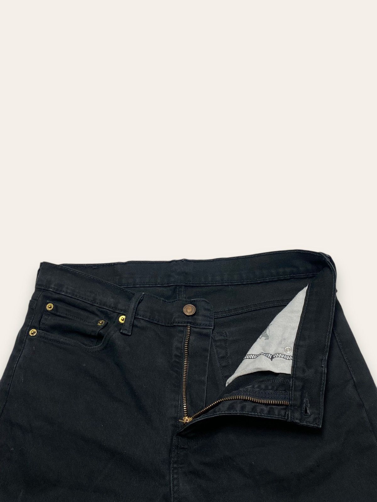 Jean Vintage LEVIS Black Jeans Red Tab 510 W32 L32 Size US 32 / EU 48 - 6 Thumbnail