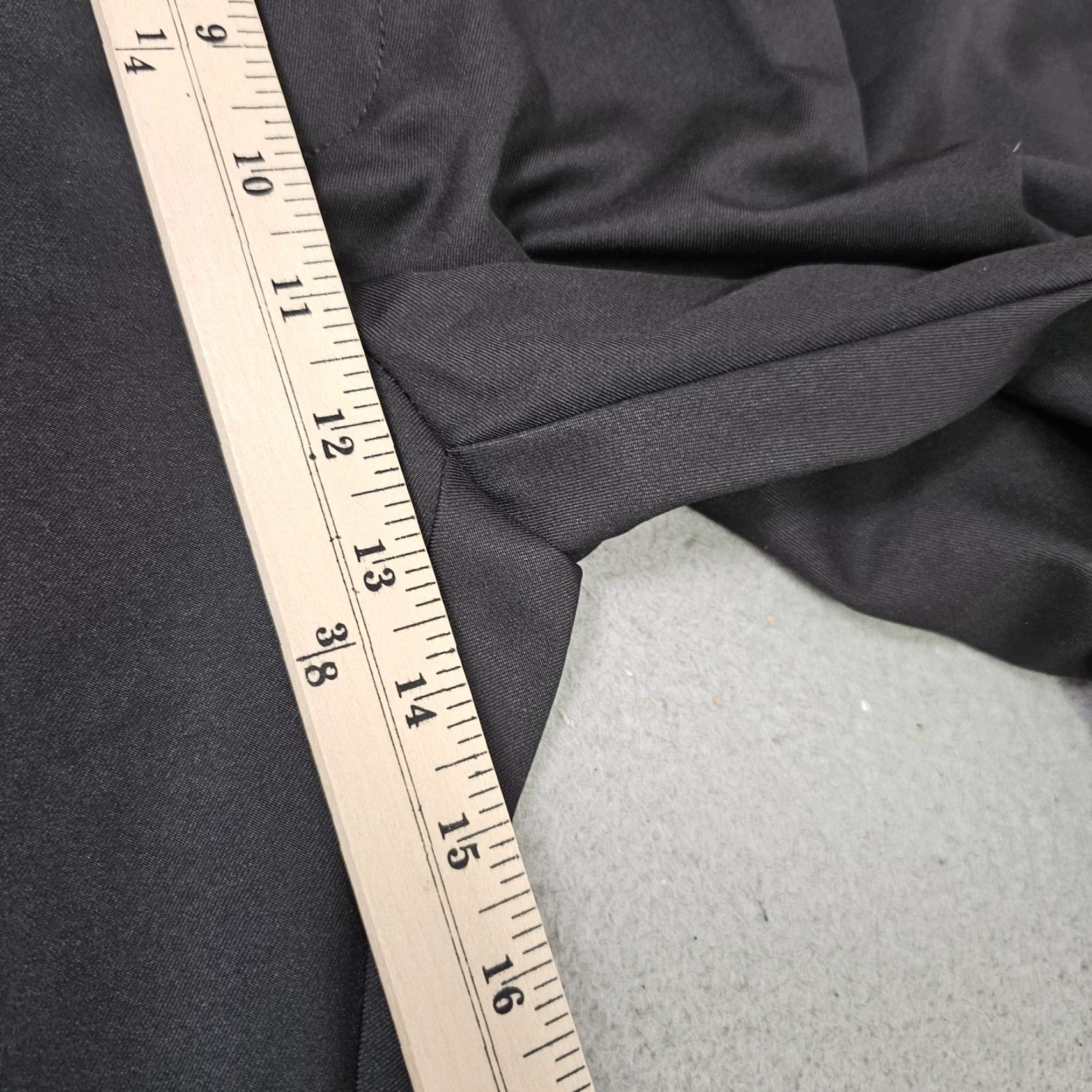 Haggar Haggar Cool 18 Pro Dress Pants Mens 44x30 Black Classic Fit Pleated No Iron Pants Formal Business Size US 44 / EU 60 - 4 Thumbnail