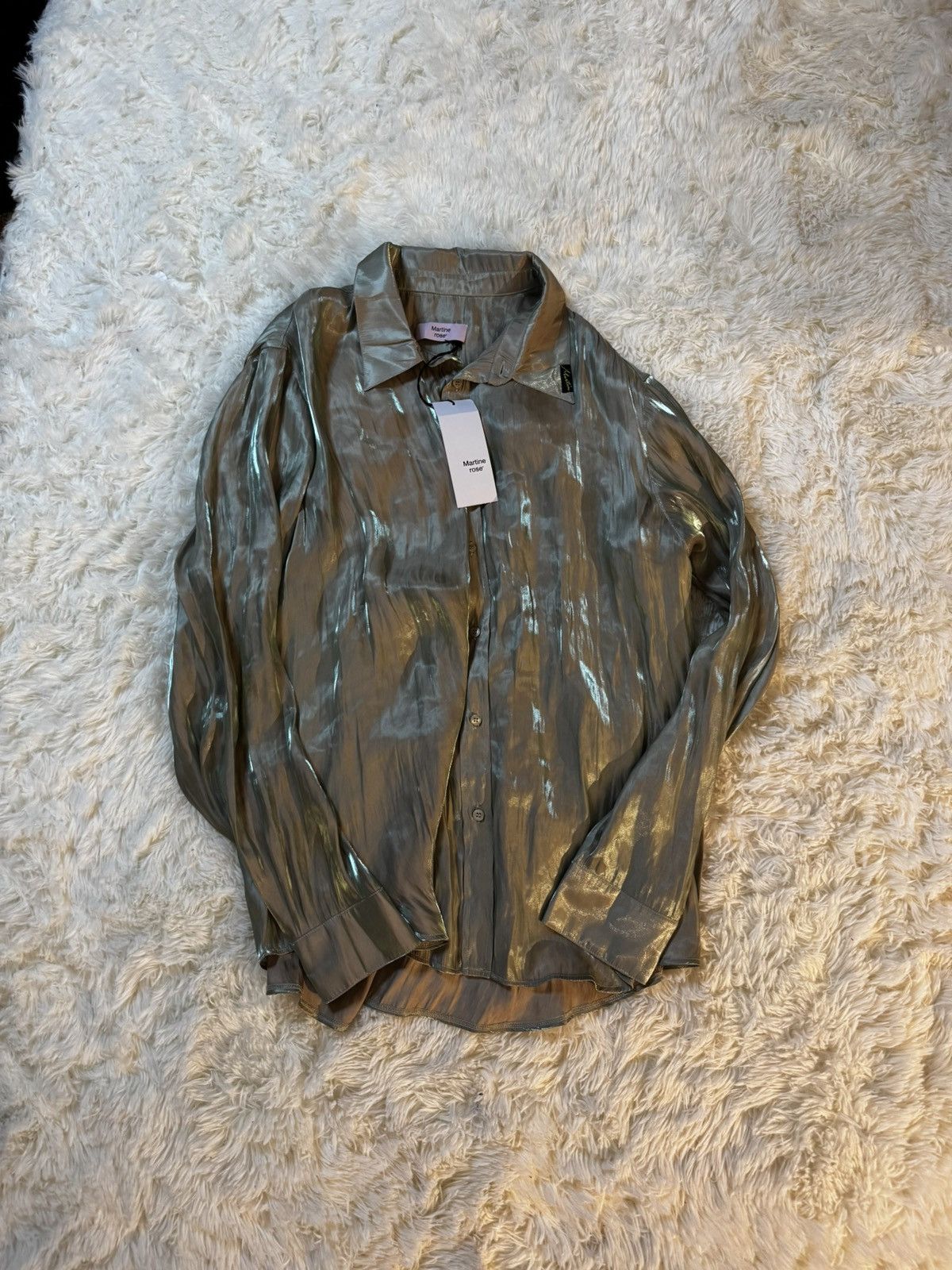 MARTINE ROSE Blanket Safari Shirt（サイズM）