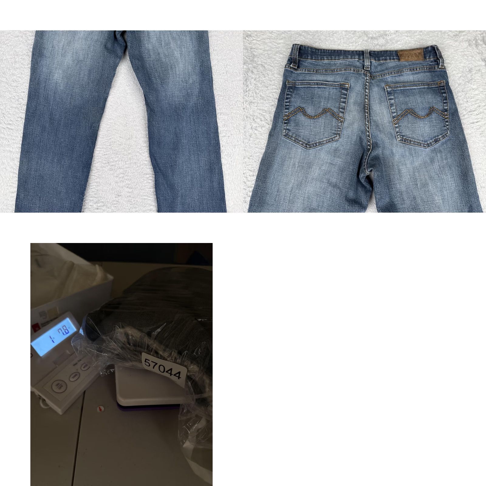 Vintage Urbanstar Jeans Womens 28 Blue Medium Wash Mid Rise Straight 28x28.5 5-Pocket Denim Size 28" / US 6 / IT 42 - 10 Thumbnail