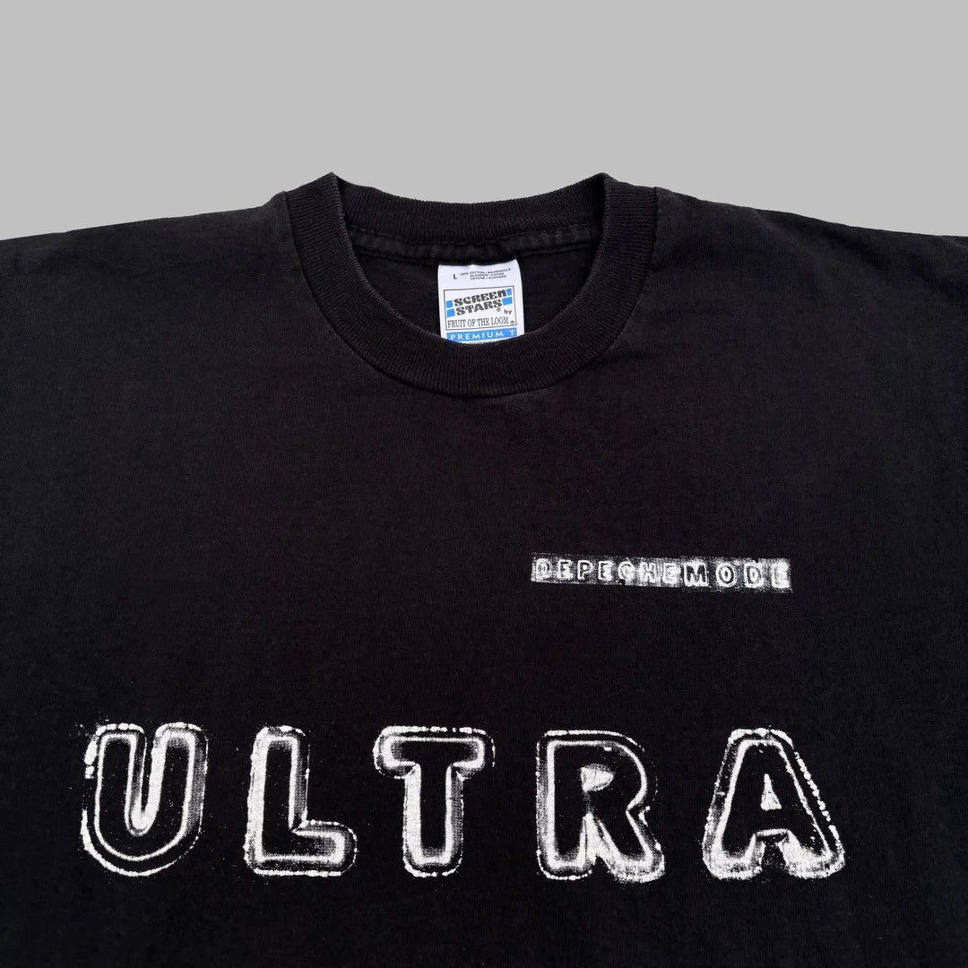 Band Tees Depeche Mode 1997 97 90s Vintage Ultra Band Tour T-Shirt Size US L / EU 52-54 / 3 - 2 Thumbnail