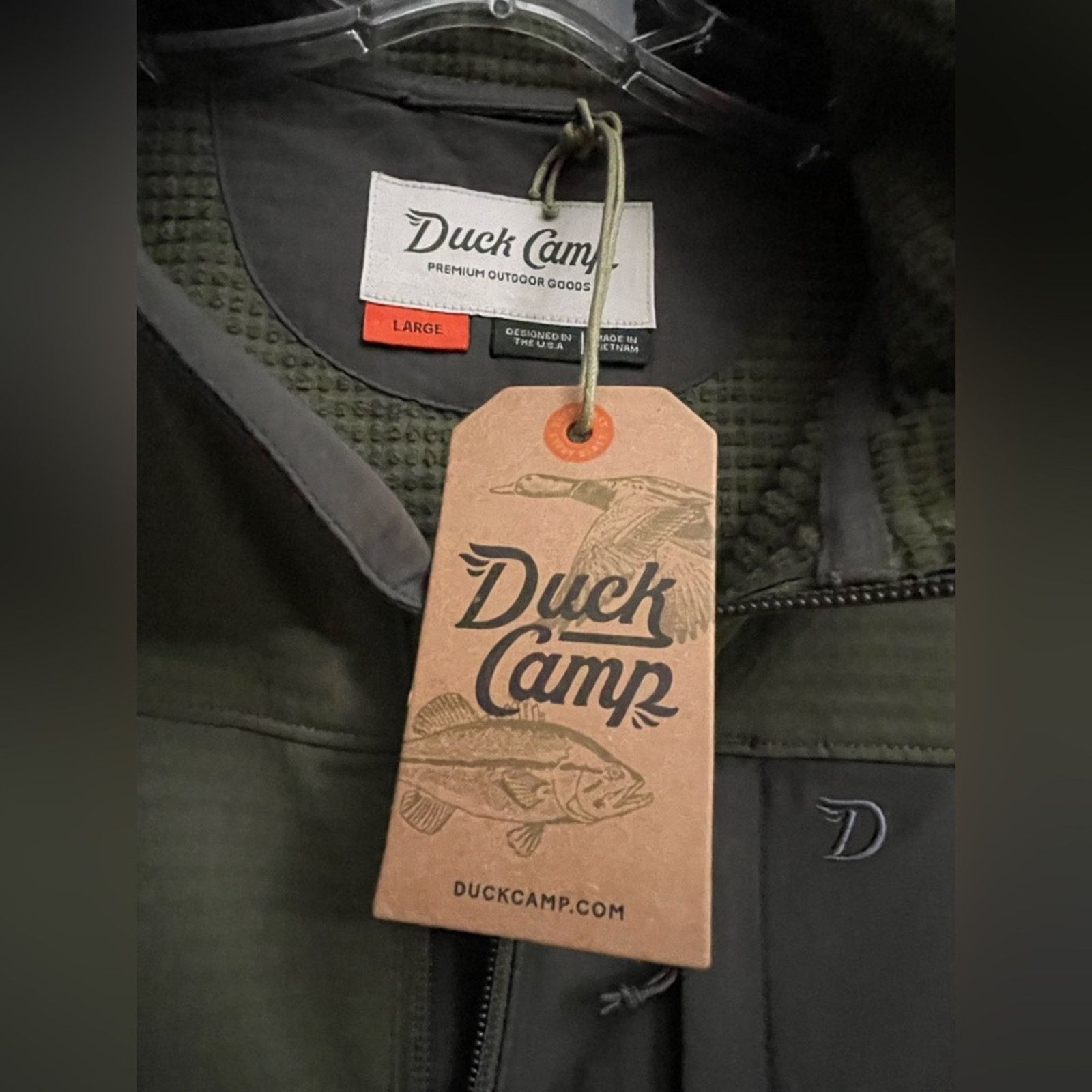 Other Duck Camp Lightweight Grid Tech Vest Green Men Large Size US L / EU 52-54 / 3 - 4 Thumbnail