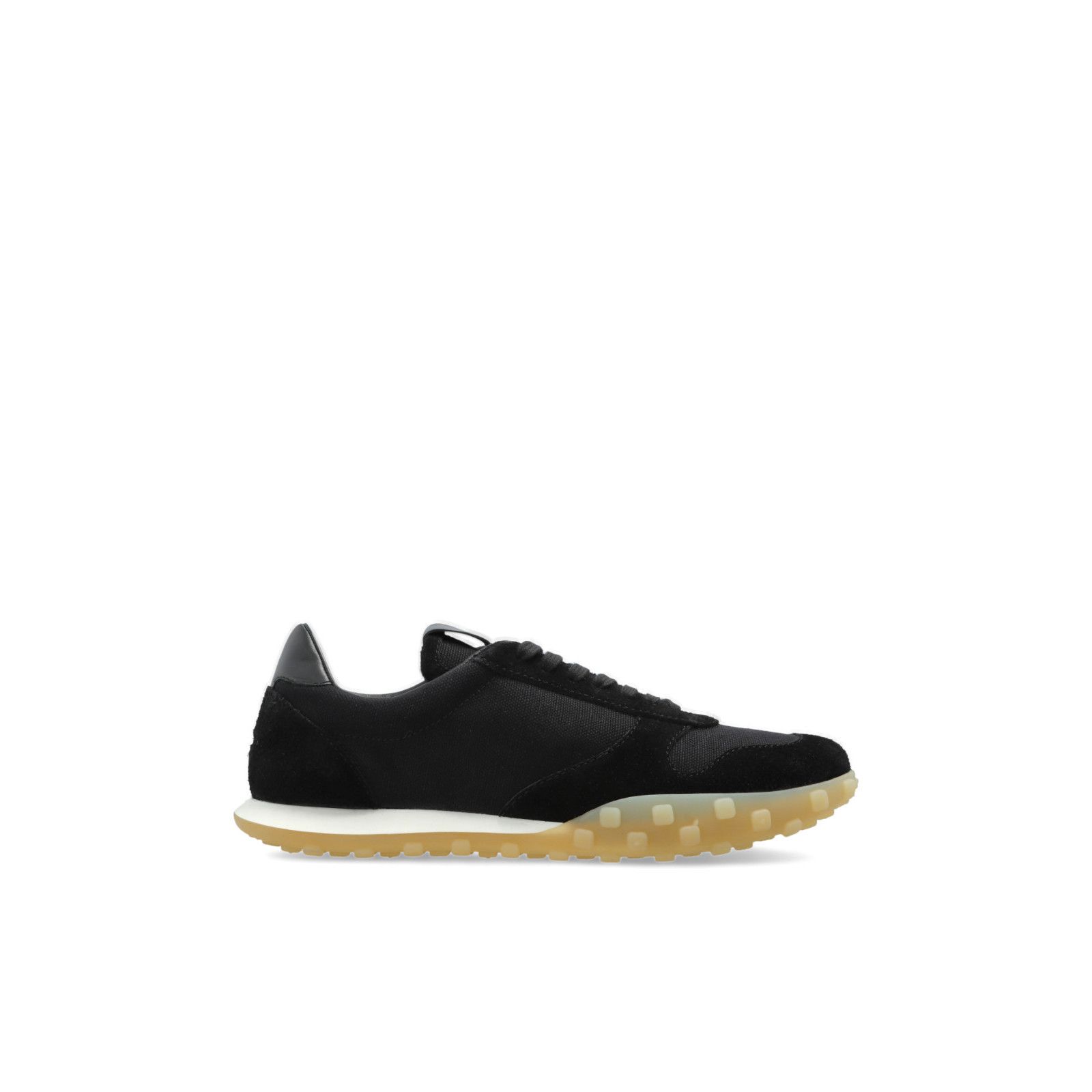 Jil Sander JIL SANDER Moon Black Leather Sneakers New & Authentic (Men' Size US 9 / EU 42 - 1 Thumbnail