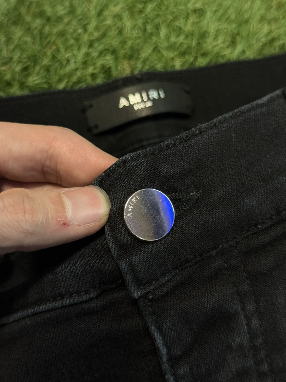 Amiri Amiri MX1 Patch Jeans Black Size 36 Flawless 🧼 Size US 36 / EU 52 - 9 Thumbnail