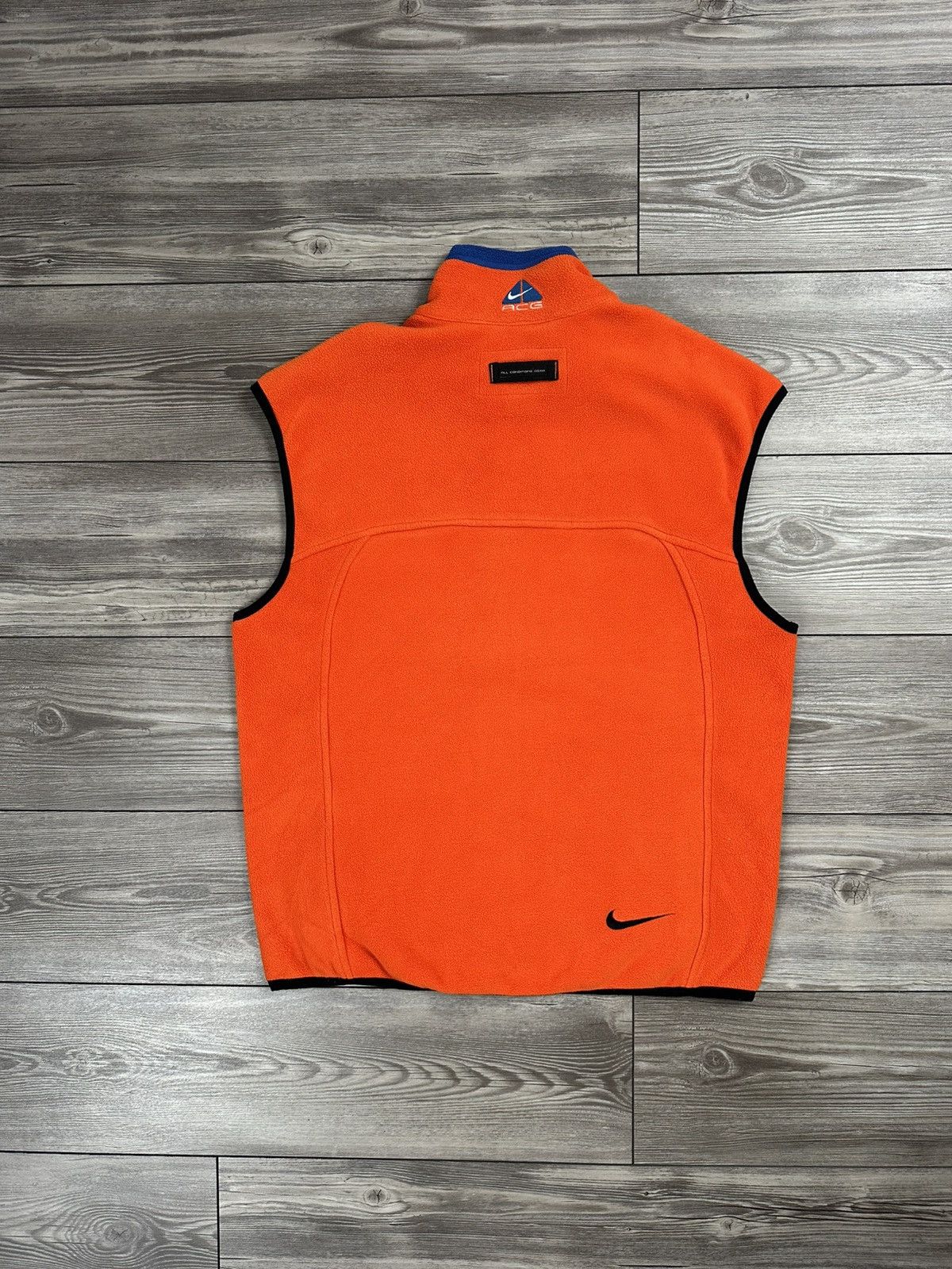 Nike × Vintage Vintage Nike ACG Fleece Vest Size US L / EU 52-54 / 3 - 2 Thumbnail