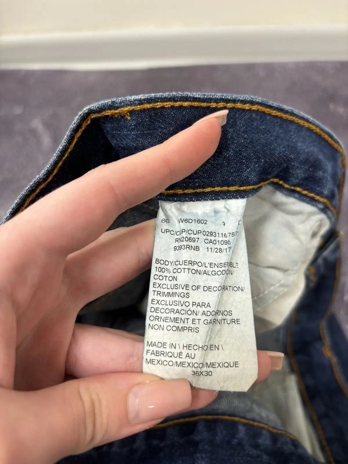 Dickies × Vintage Vintage Dickies Y2K Blue Hype Denim Baggy Jeans Size US 36 / EU 52 - 13 Thumbnail