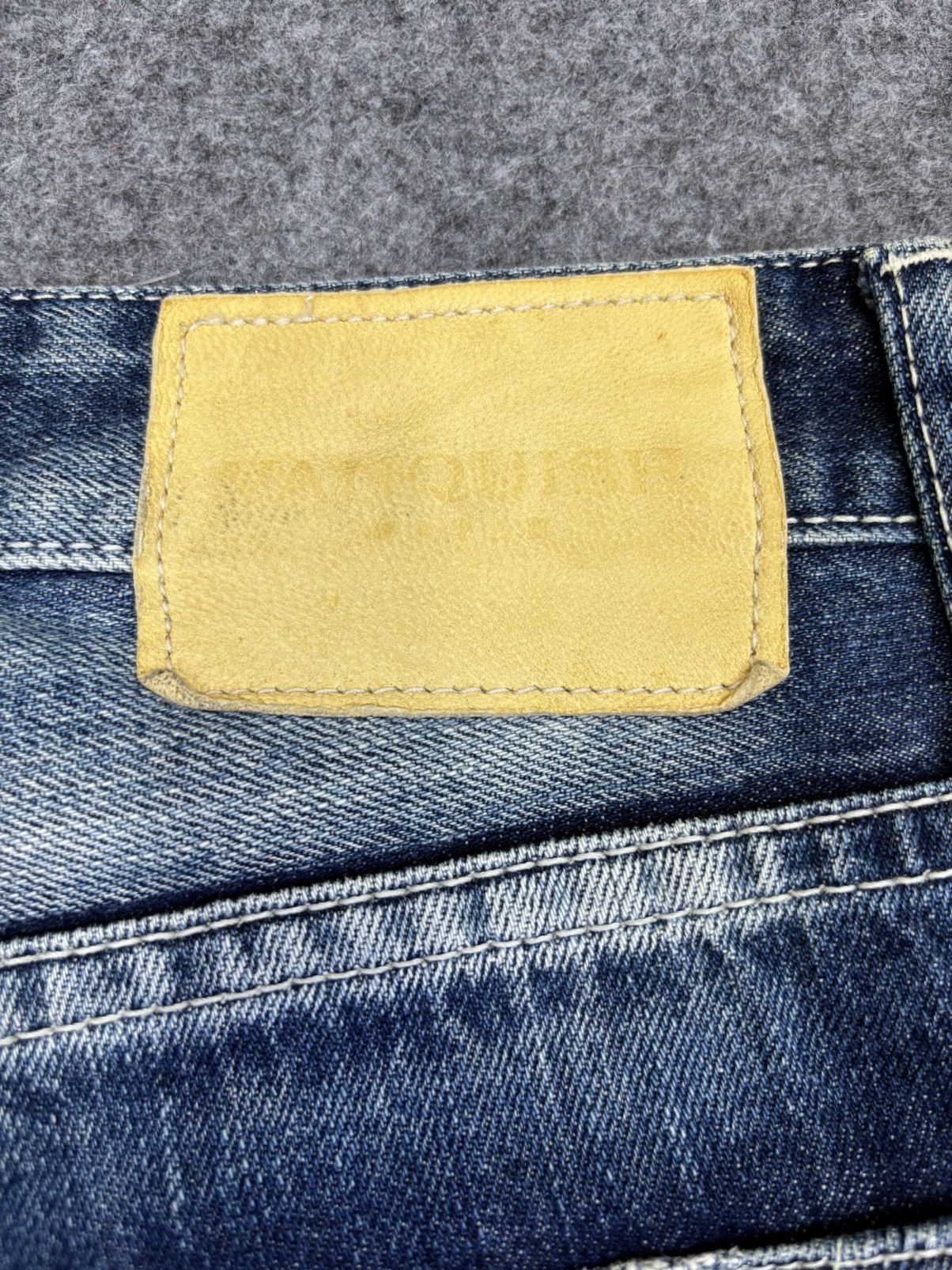 💥Insane Style💥Vanquish Paint Spltter Distressed Denim F707