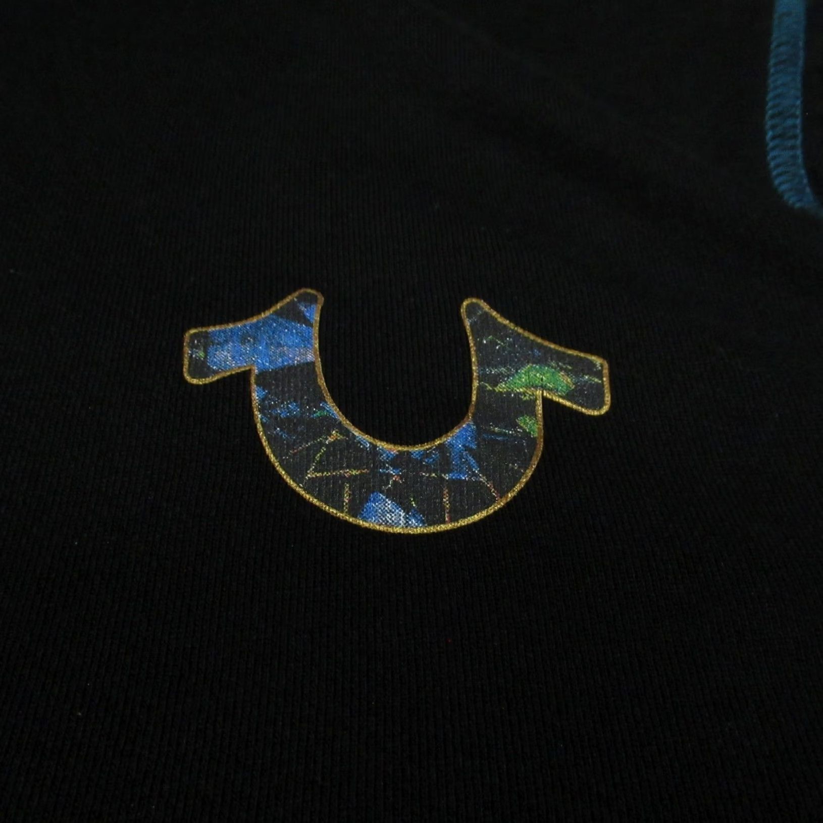 True Religion True Religion Hoodie Mens XL Black Full Zip Fleece Lined Graphic Sweatshirt Size US XL / EU 56 / 4 - 2 Thumbnail