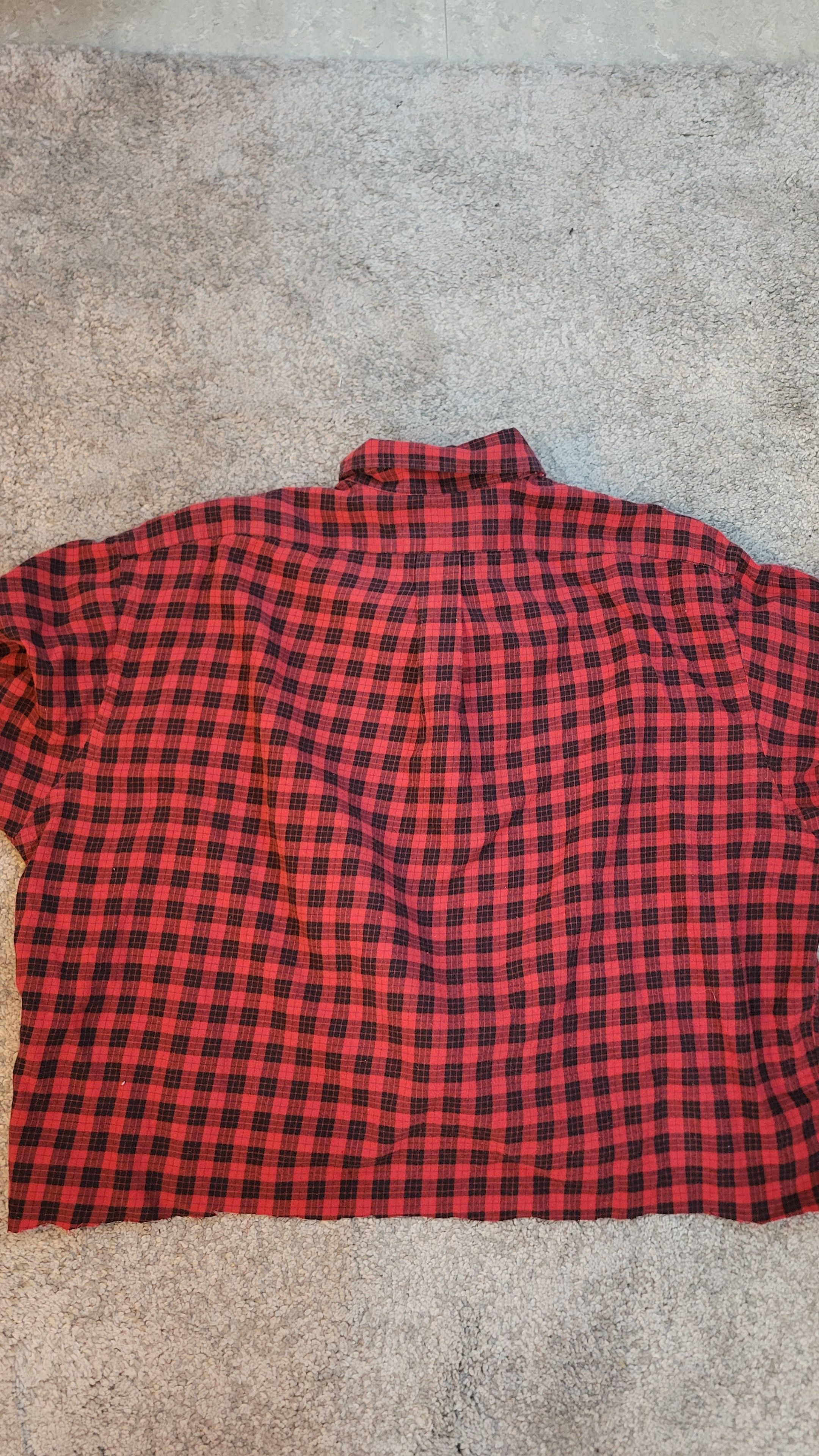 Ralph Lauren Ralph Lauren red and black flannel cut shirt Size US L / EU 52-54 / 3 - 3 Thumbnail